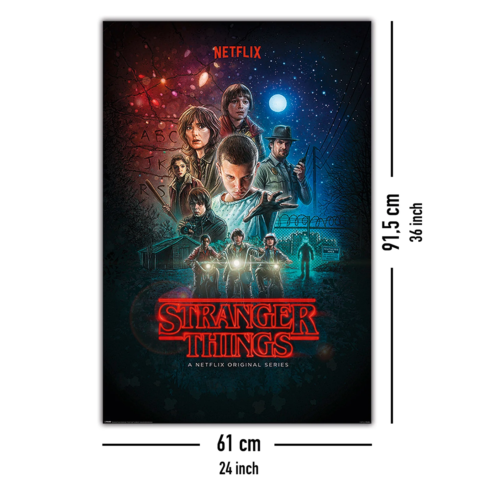Stranger Things Poster Winona Ryder - Image 10