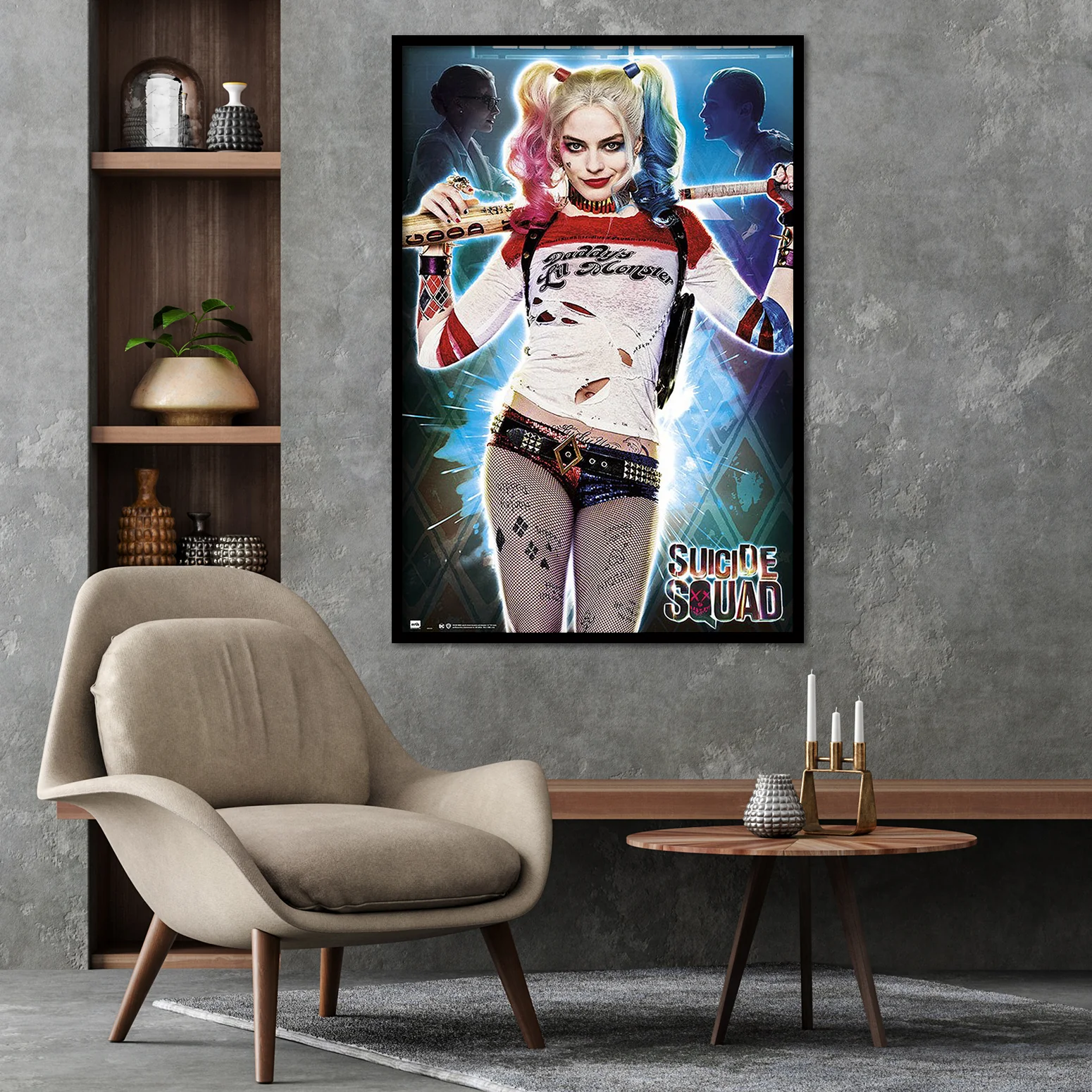 Suicide Squad Poster Harley Quinn Daddys Lil Monster - Image 2