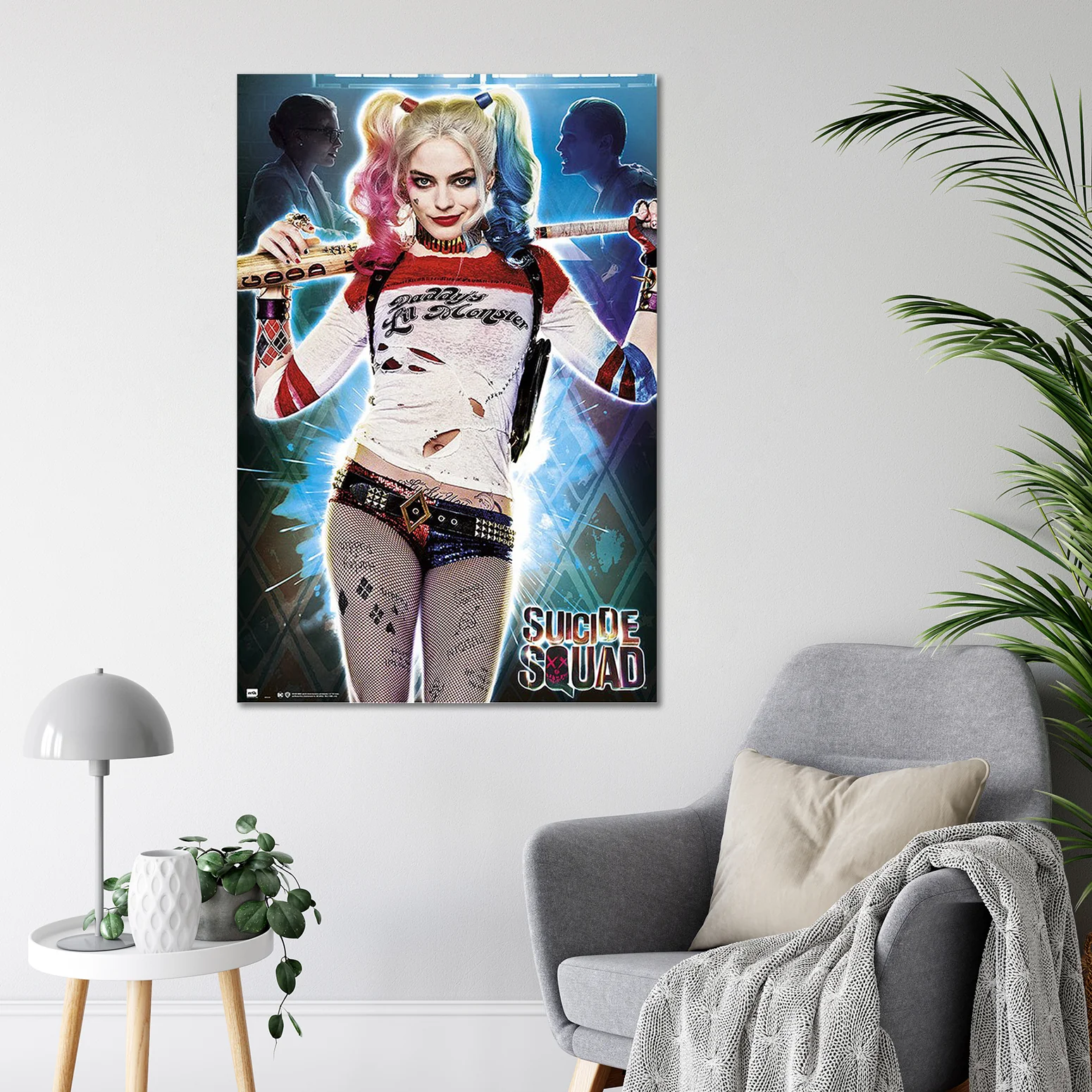Suicide Squad Poster Harley Quinn Daddys Lil Monster - Image 3