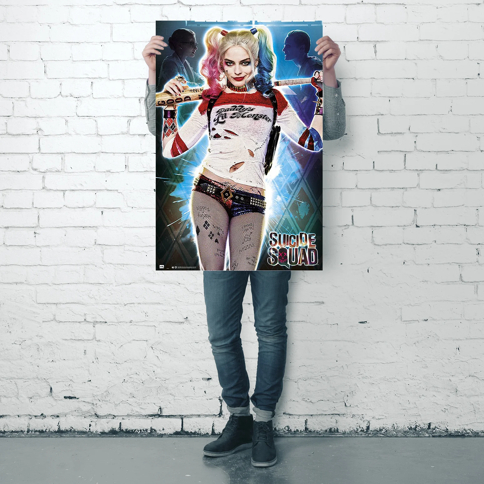 Suicide Squad Poster Harley Quinn Daddys Lil Monster - Image 4