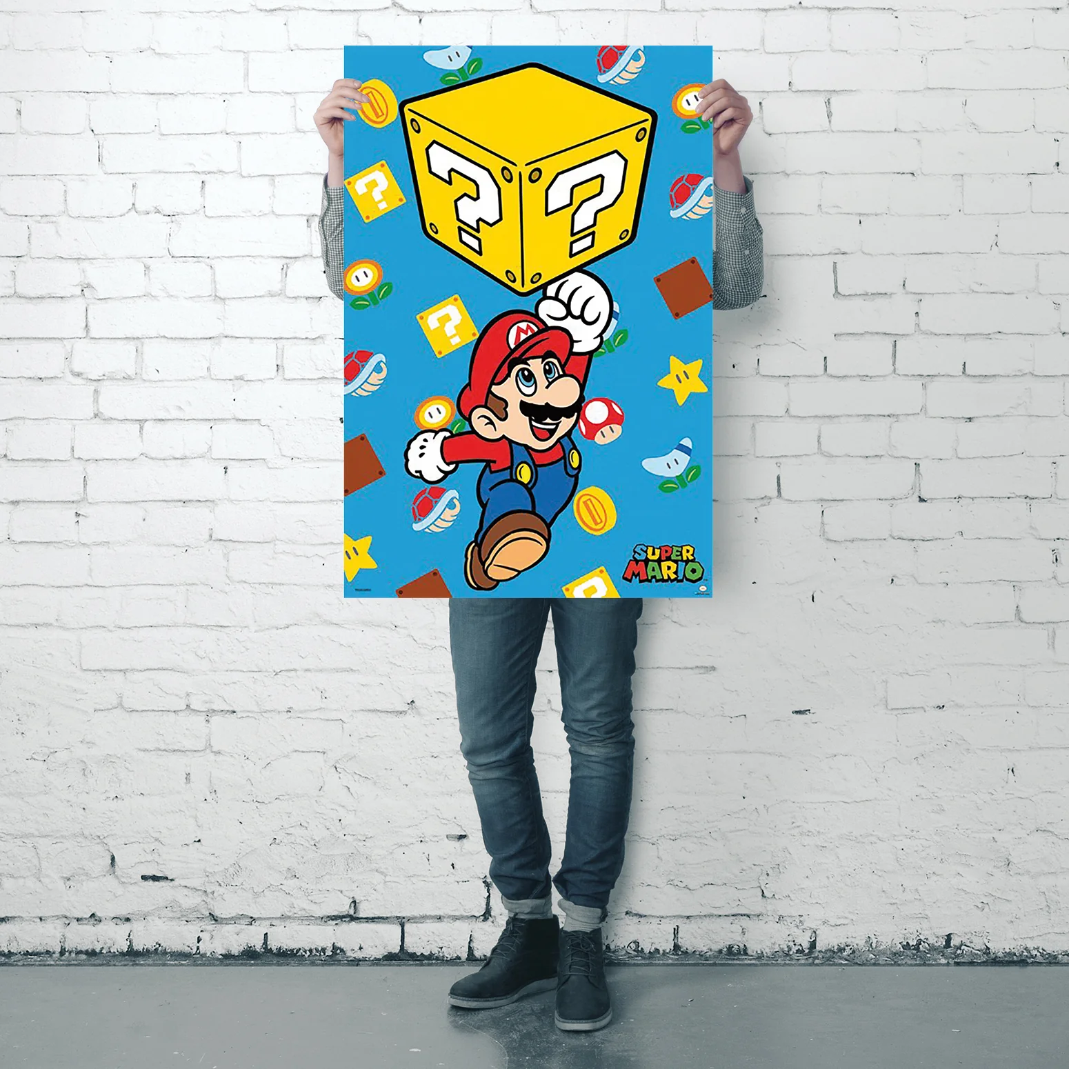 Super Mario Poster Block Jump - Image 4