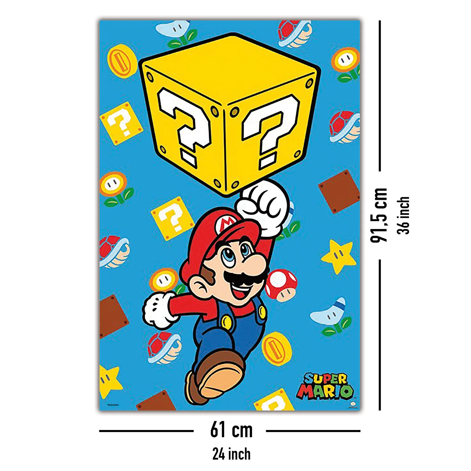 Super Mario Poster Block Jump - Image 5