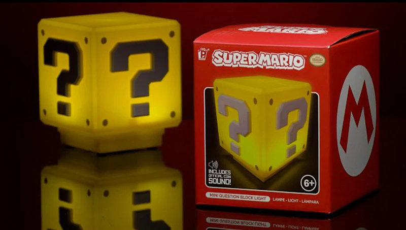 Super Mario Tischlampe Mini Fragezeichen-Block - Image 4