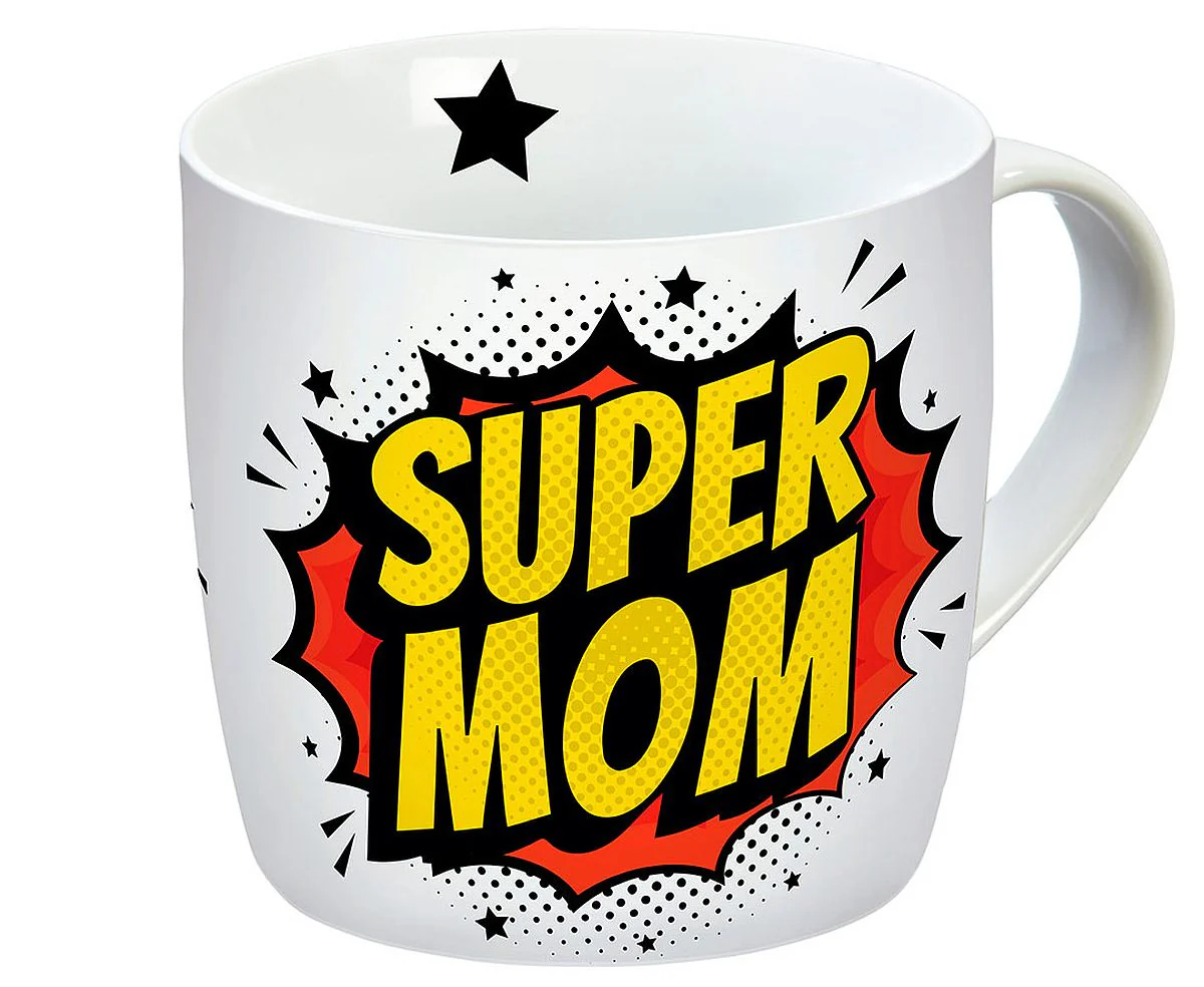 Super Mom Tasse Comic