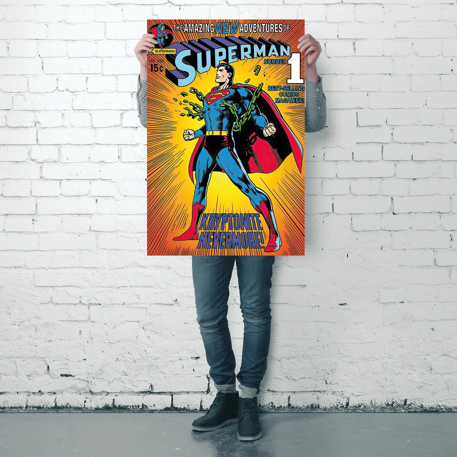 Superman Poster Comic Cover Kryptonite Nevermore! - Image 9