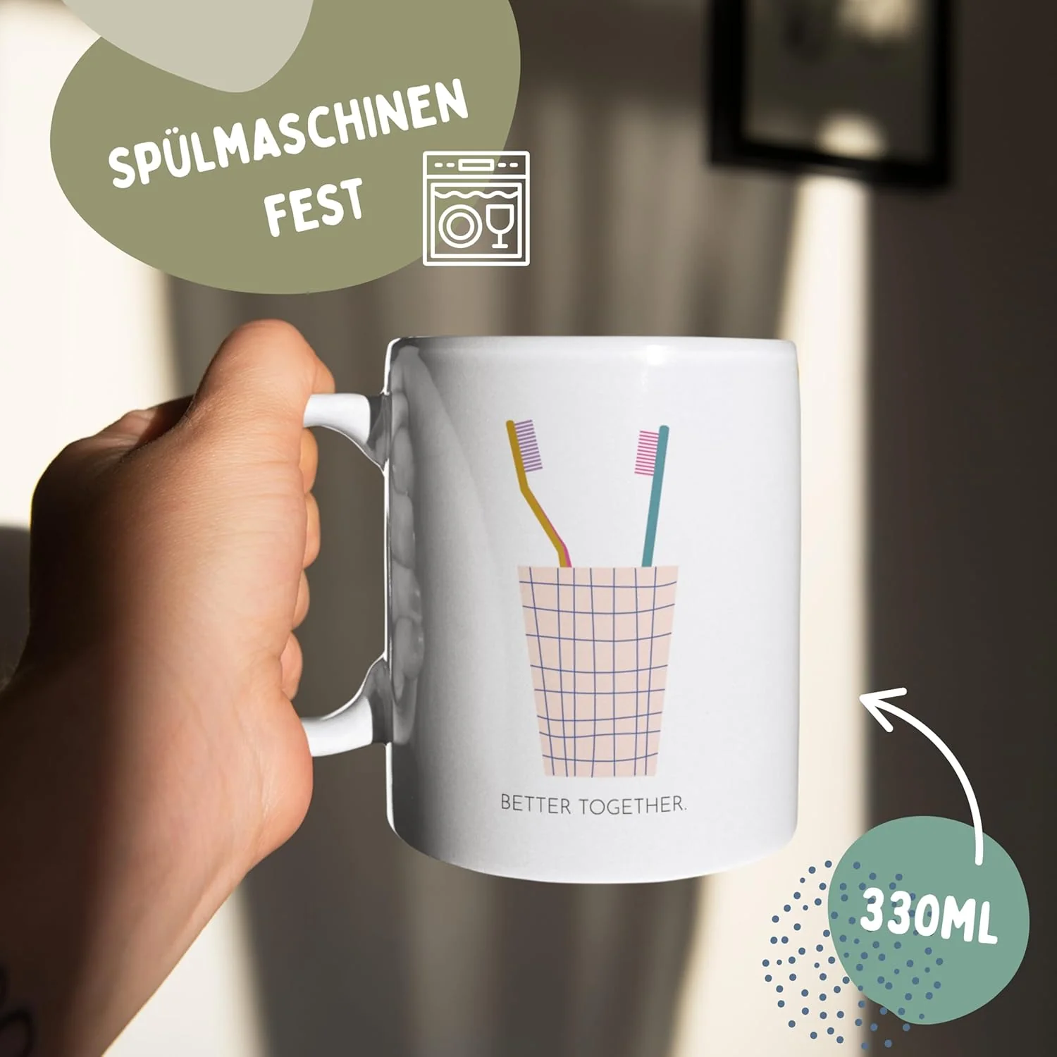 Tasse „Better Together“ - Image 3