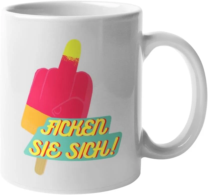 Tasse Ficken Sie sich Tasse