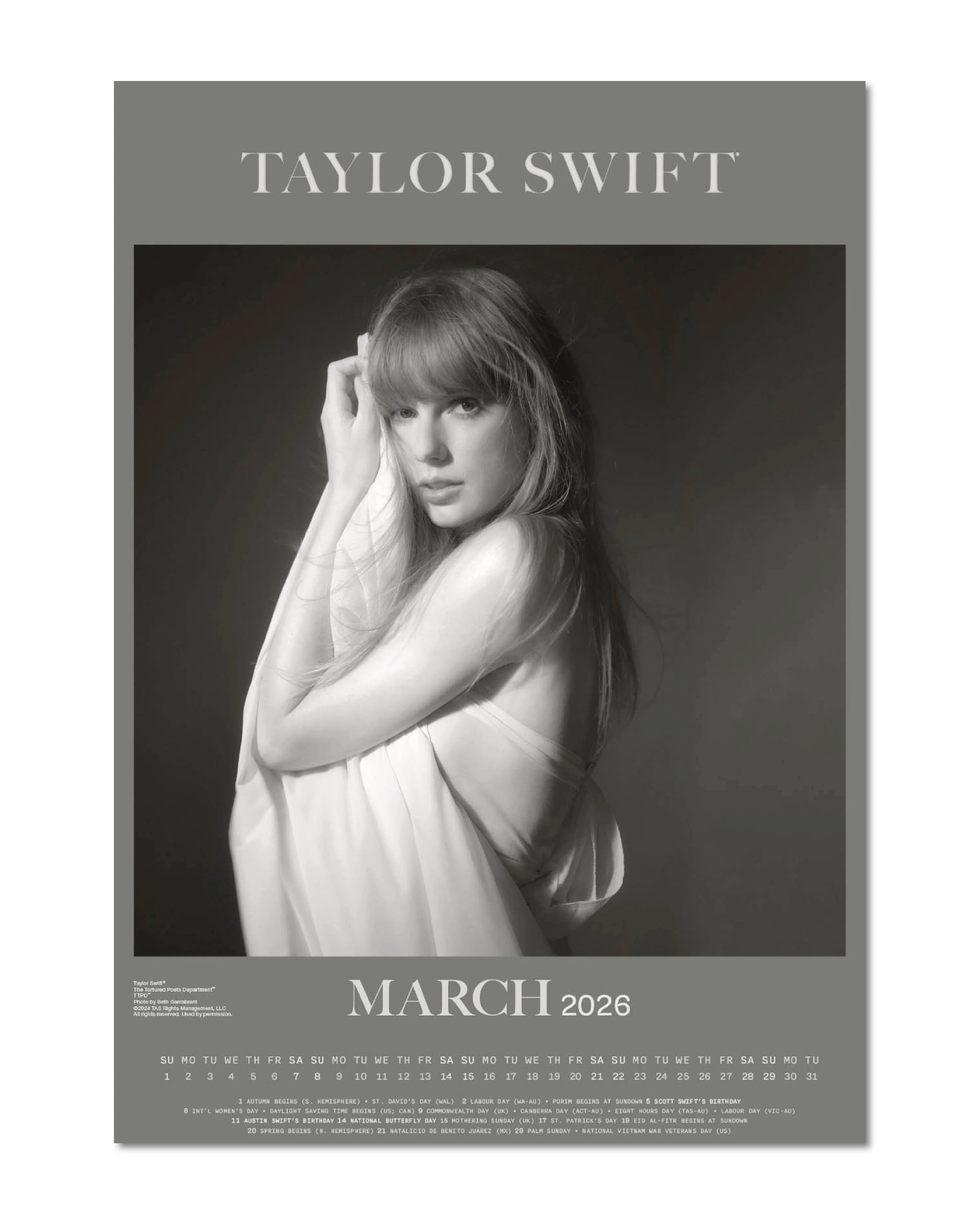 Taylor Swift Kalender 2026 DIN A3 - Image 4