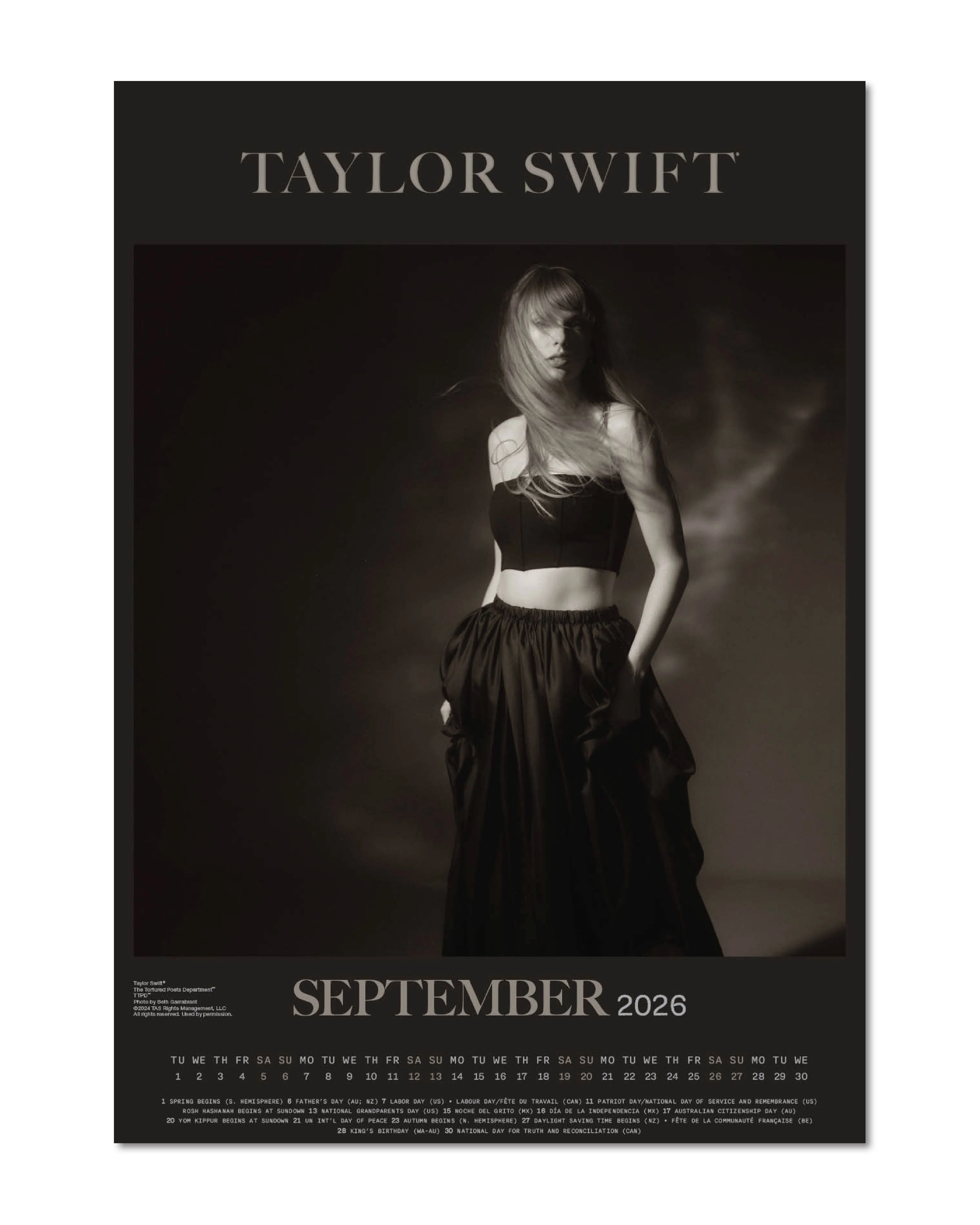 Taylor Swift Kalender 2026 DIN A3 - Image 5