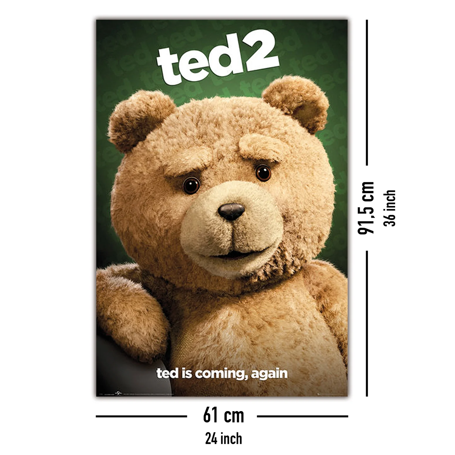 Ted 2 Poster Ted is coming, again - Image 5