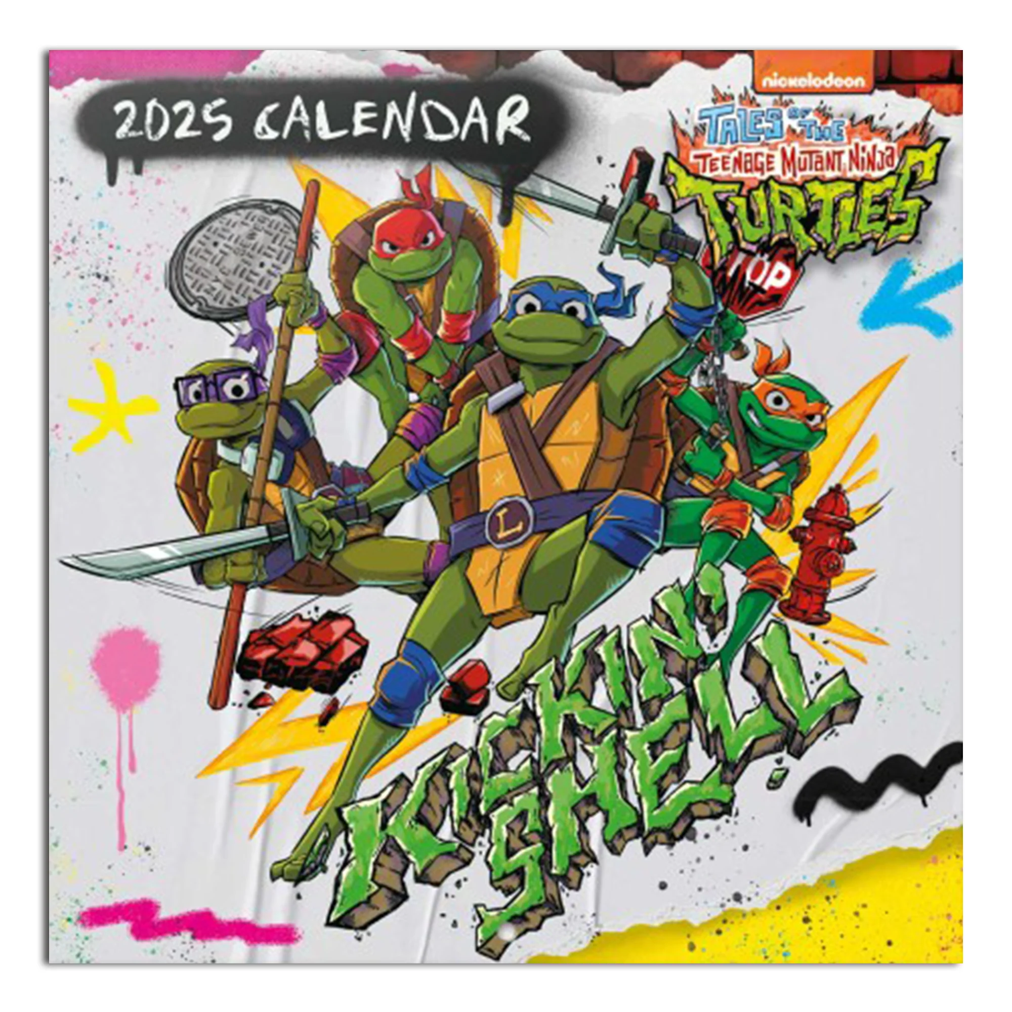Teenage Mutant Kalender 2025 Ninja Turtles