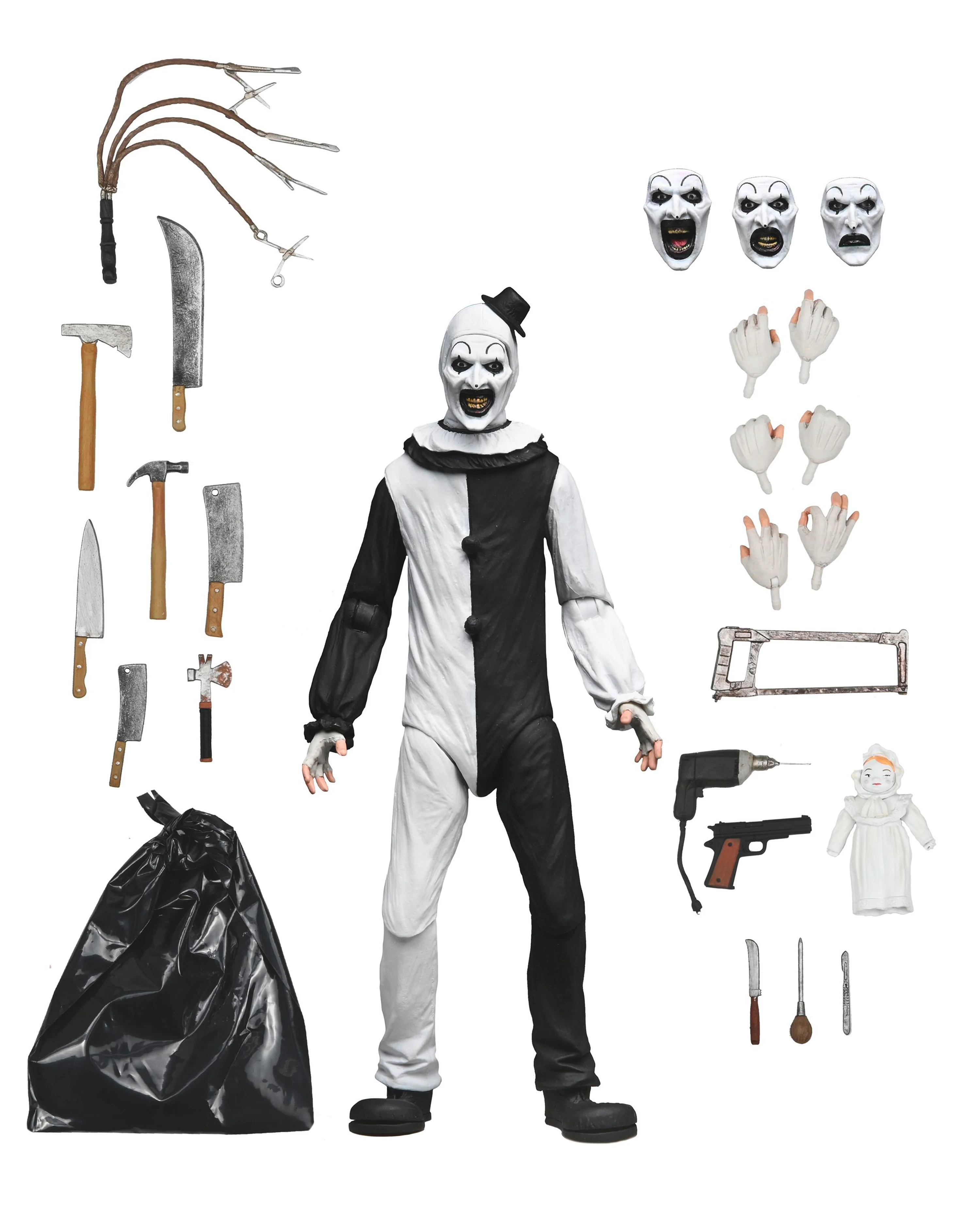 Terrifier Actionfigur Art the Clown 6'