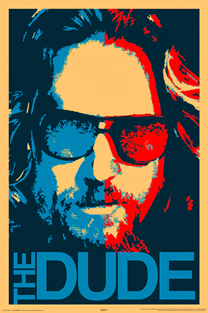 The Big Lebowski Poster The Dude