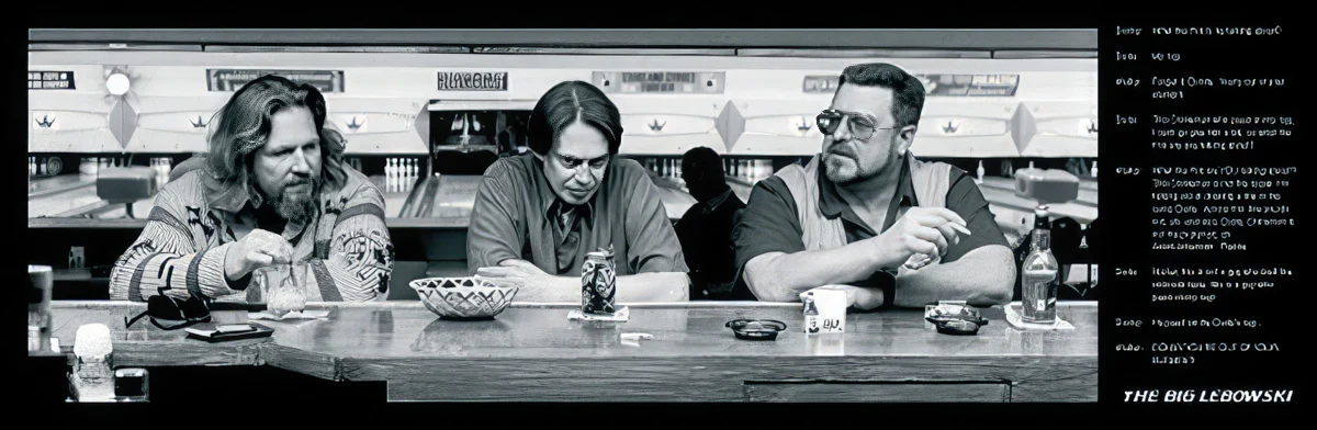 The Big Lebowski Poster Zitate - Image 6