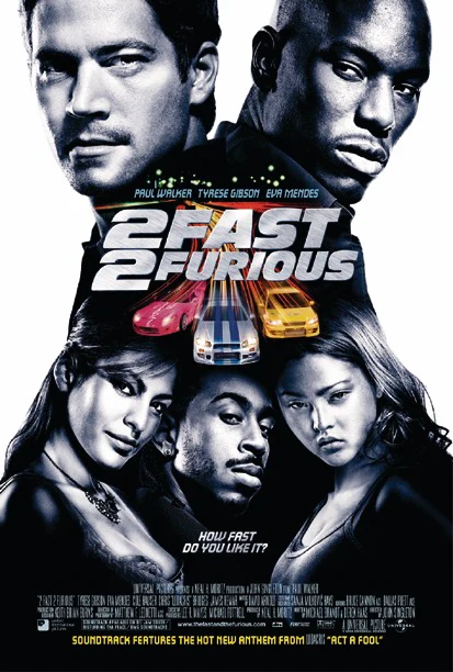 Postkarte The fast and the Furious 2