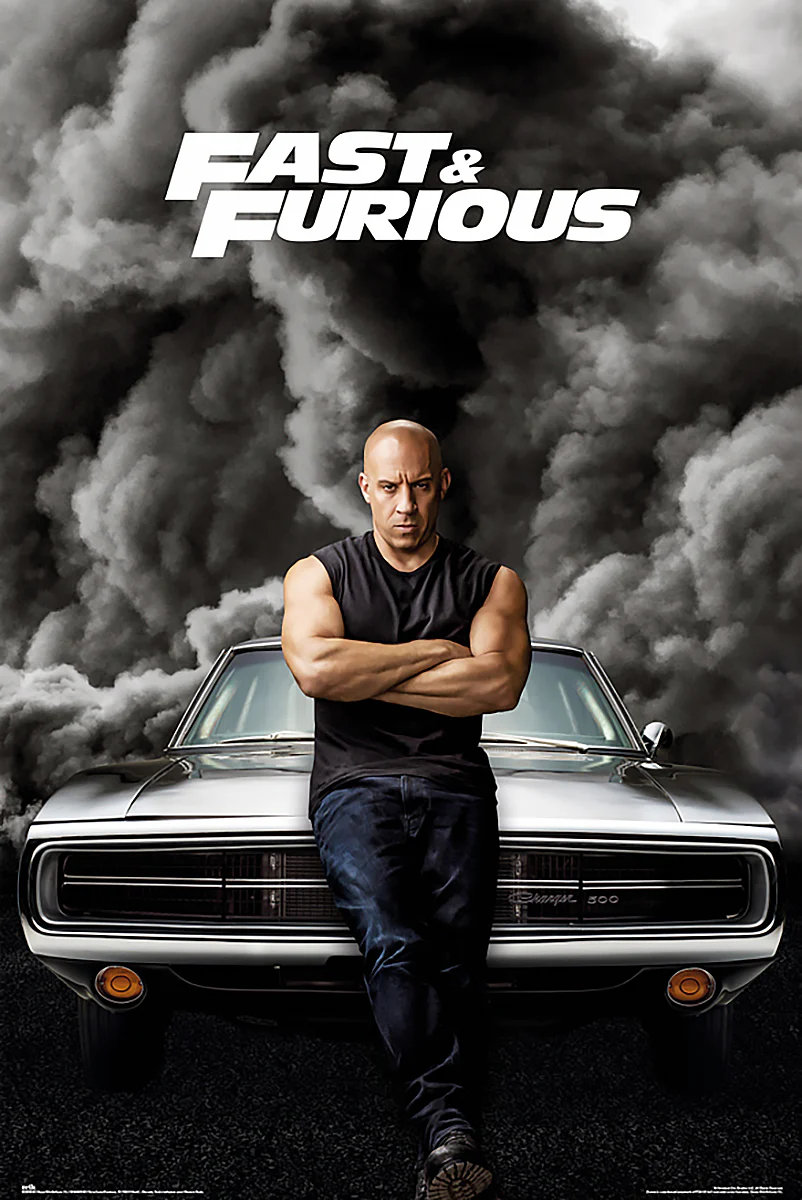 The Fast & Furious 9 Poster Vin Diesel