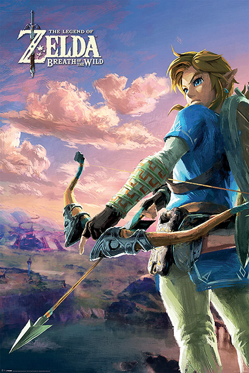 The Legend of Zelda Poster Breath Of The Wild 3er Set - Image 2