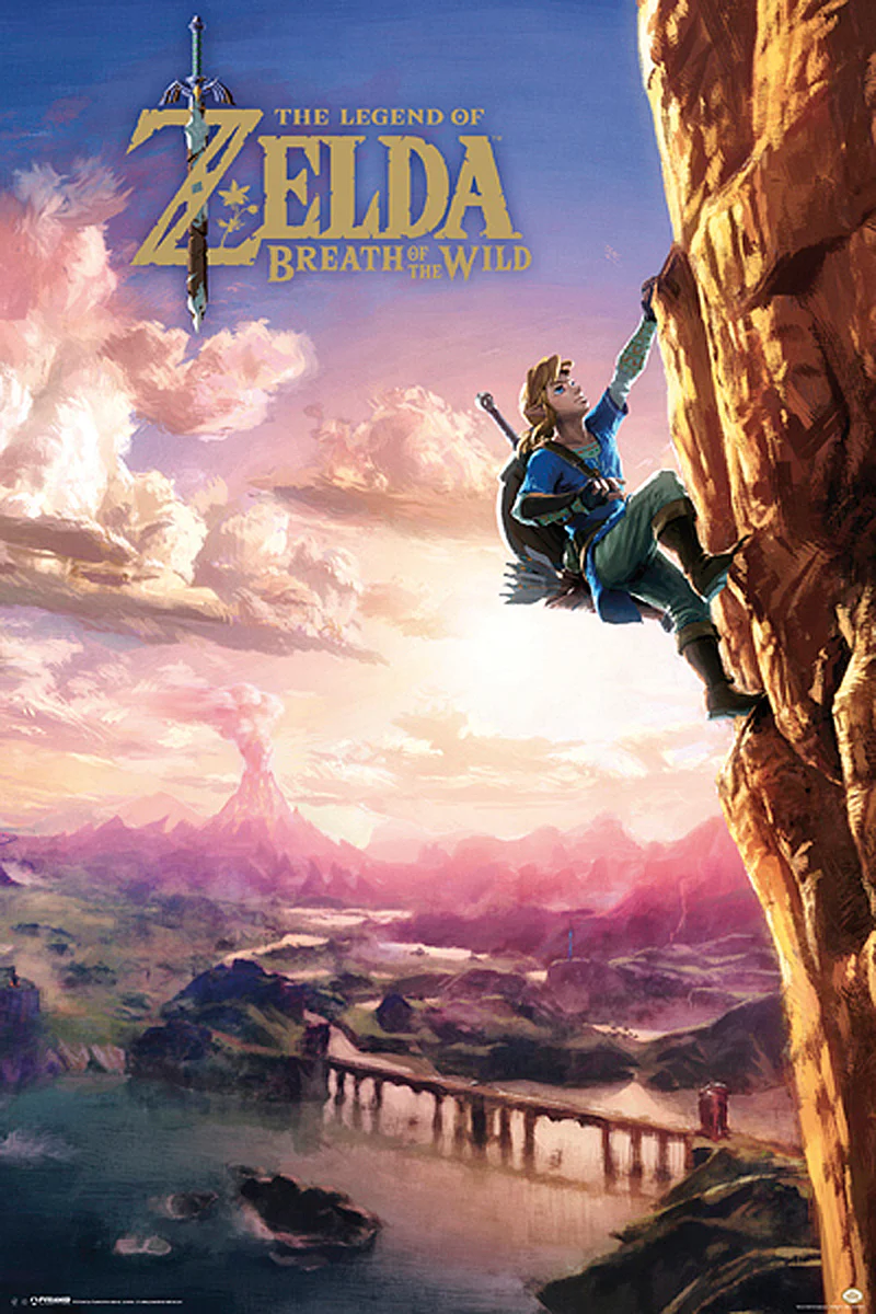 The Legend of Zelda Poster Breath Of The Wild 3er Set - Image 4