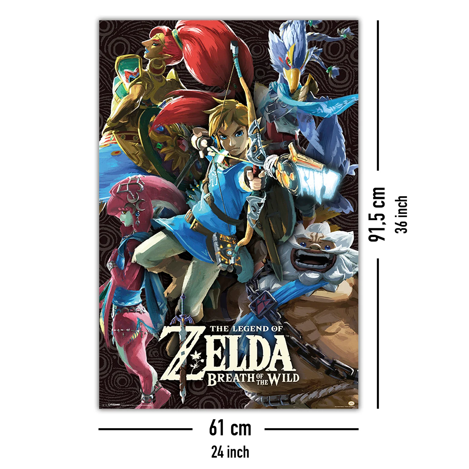 The Legend of Zelda Poster Breath Of The Wild - Image 10