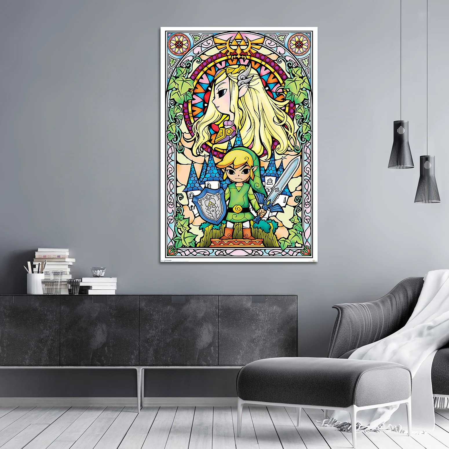 The Legend of Zelda Poster Kirchenfenster - Image 3