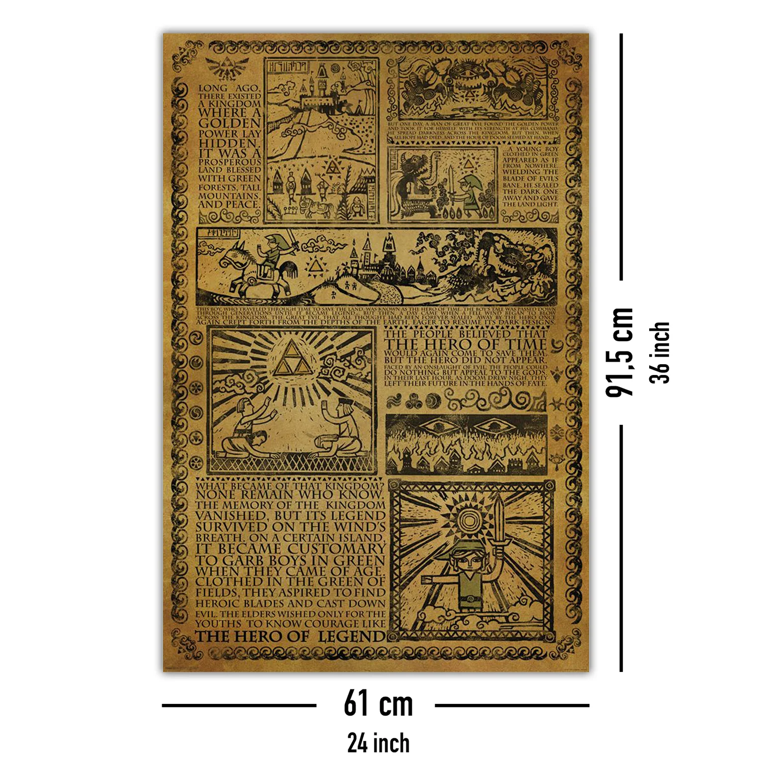 The Legend of Zelda Poster Story of the Hero - Image 10
