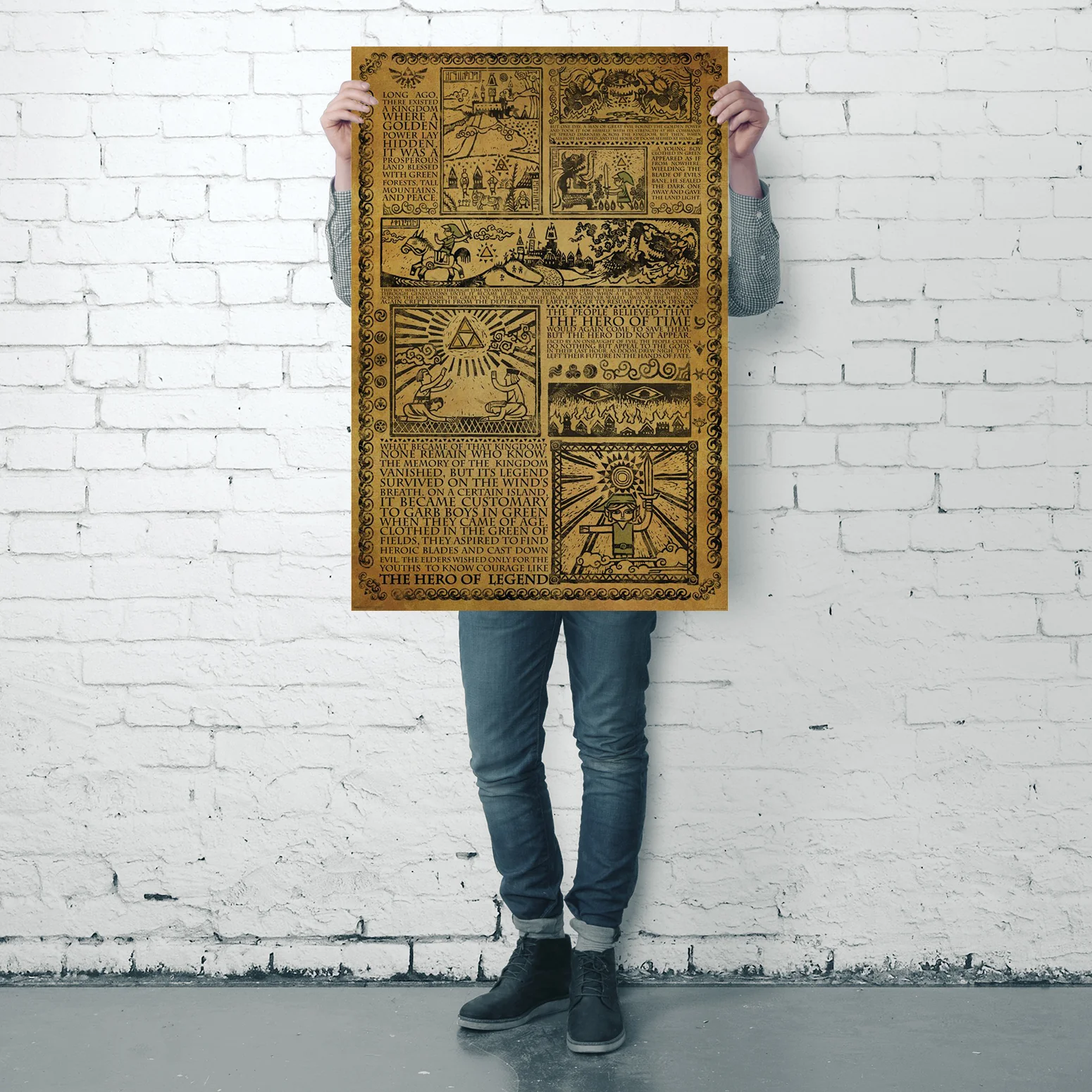 The Legend of Zelda Poster Story of the Hero - Image 4