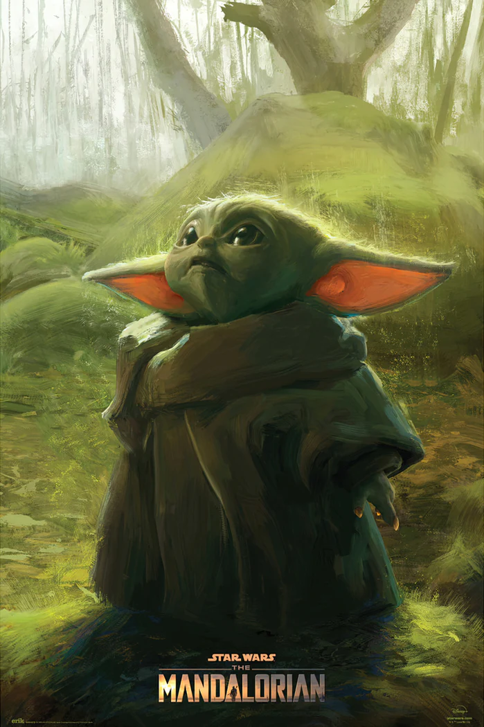 The Mandalorian Poster Grogu The Child