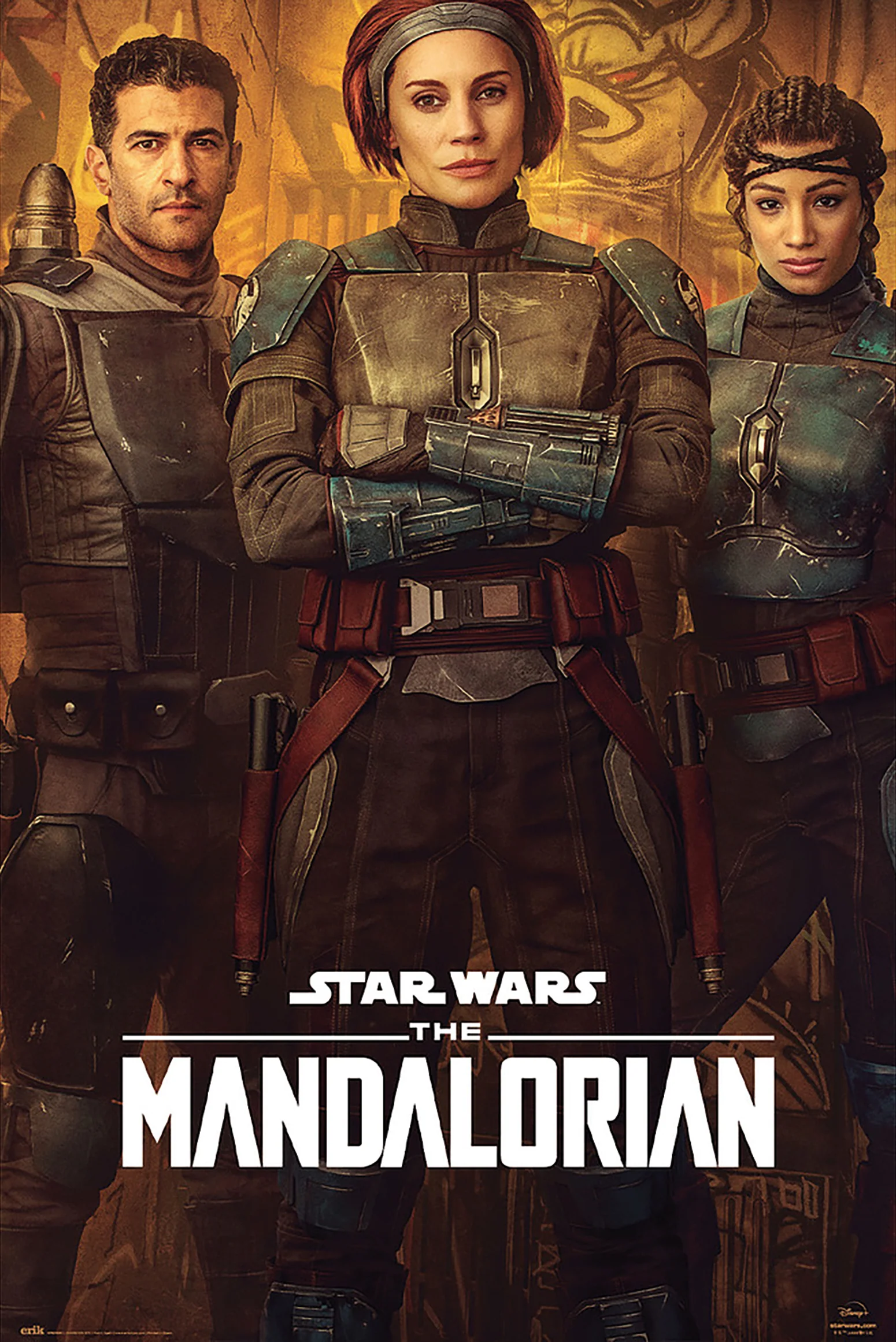 The Mandalorian Poster Group Bo-Katan Kryze