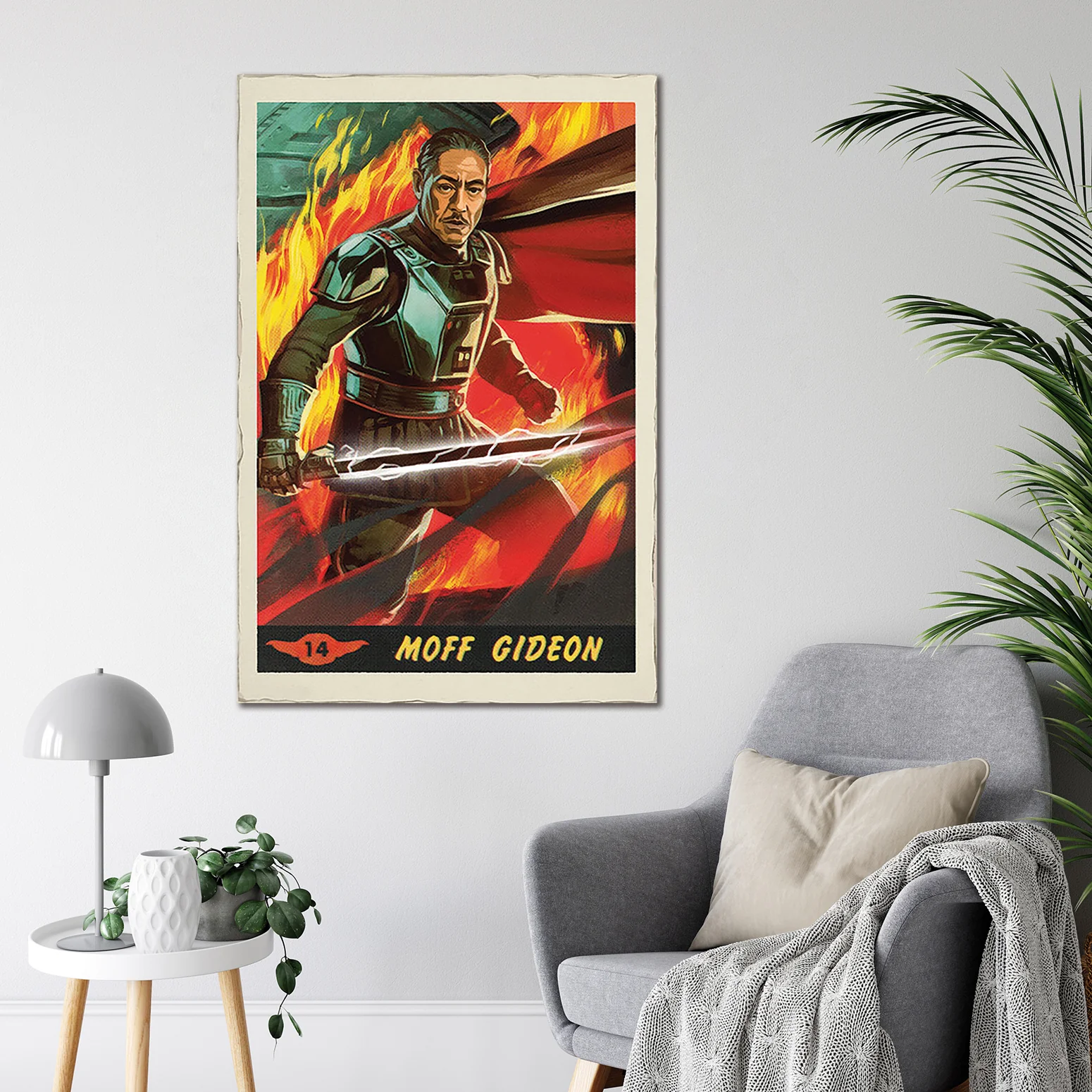 The Mandalorian Poster Moff Gideon Card - Image 3
