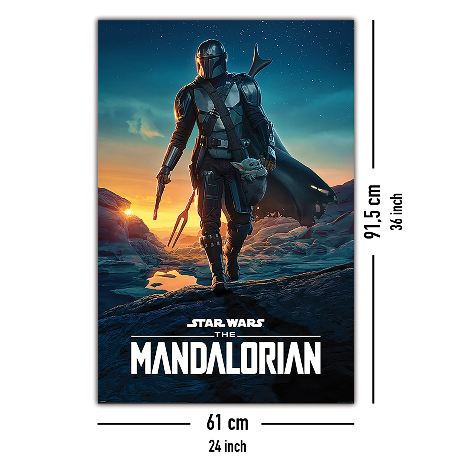 The Mandalorian Poster Nightfall - Image 10
