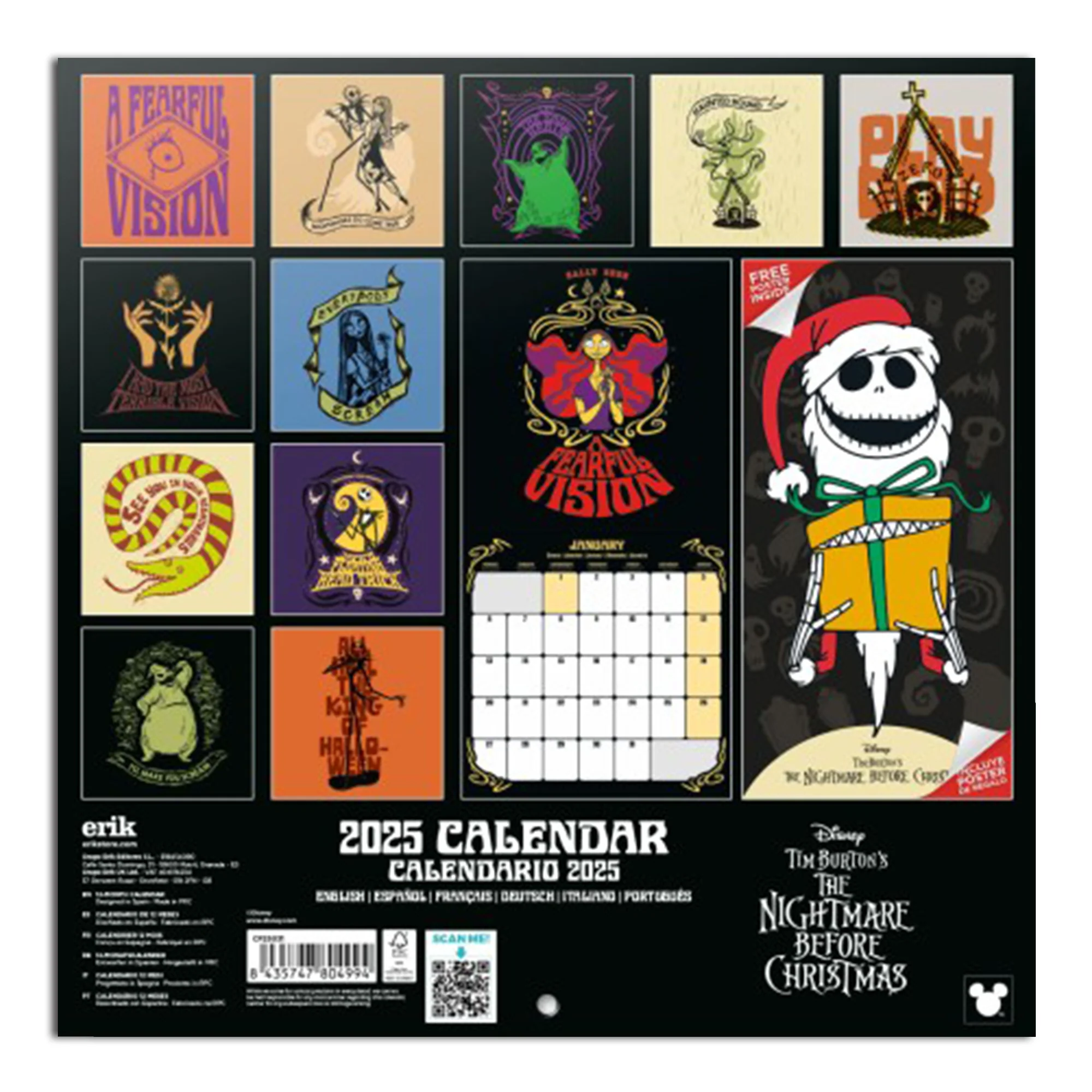 The Nightmare Before Christmas Kalender 2025 - Image 2