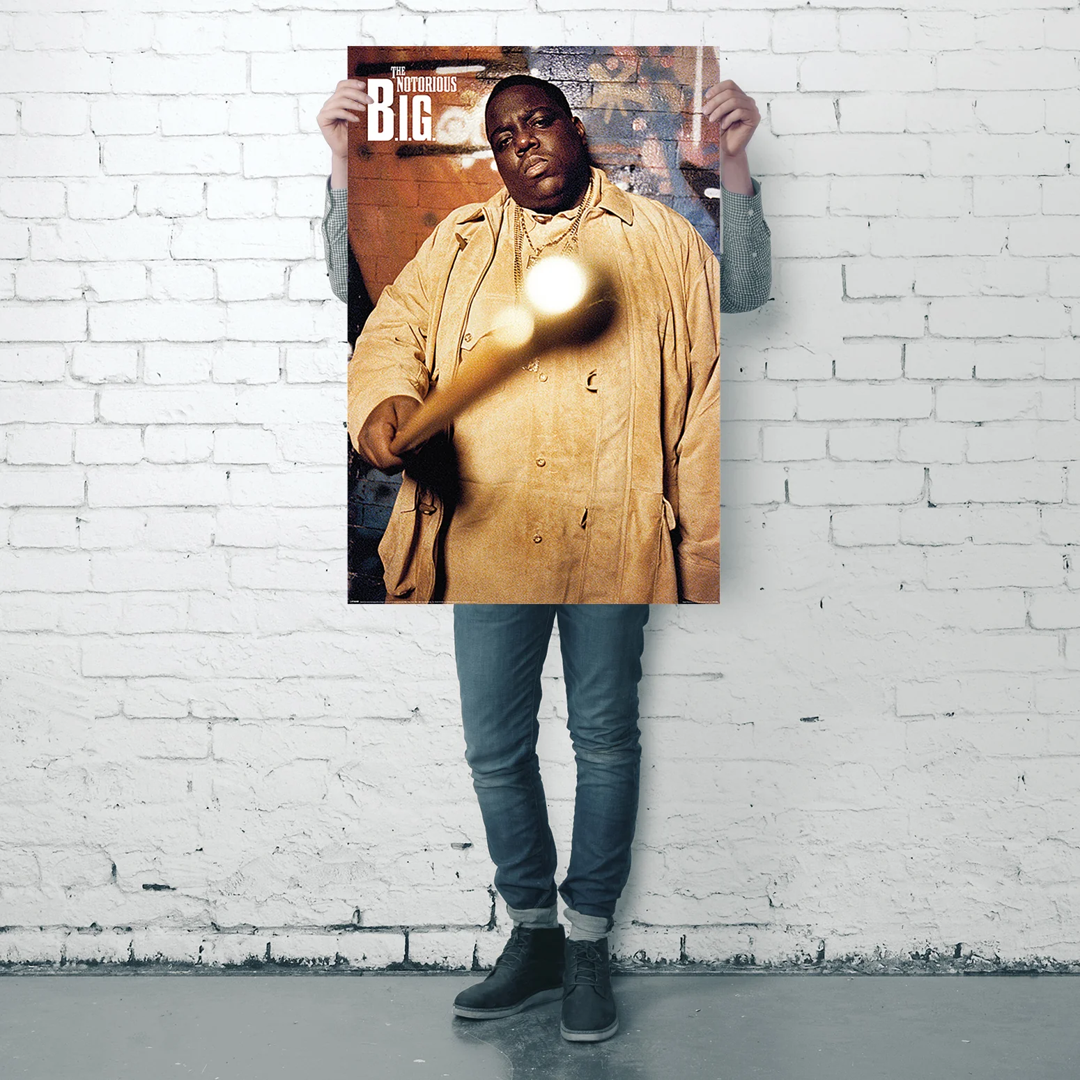 The Notorious B.I.G. Poster Cane - Image 4