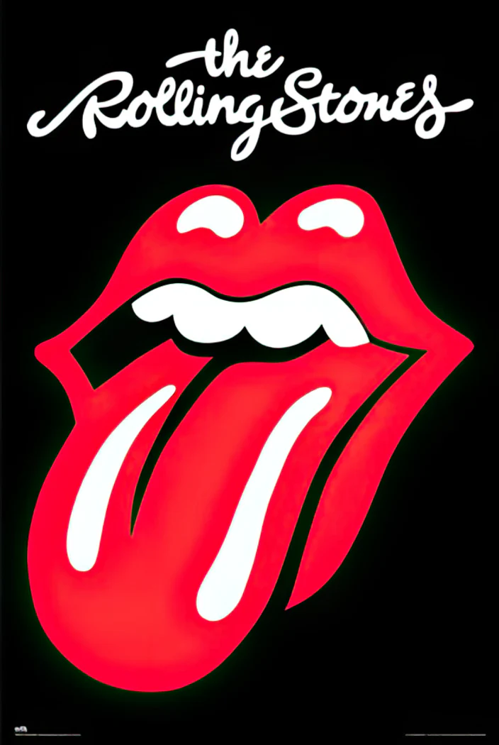 The Rolling Stones Poster Logo Zunge