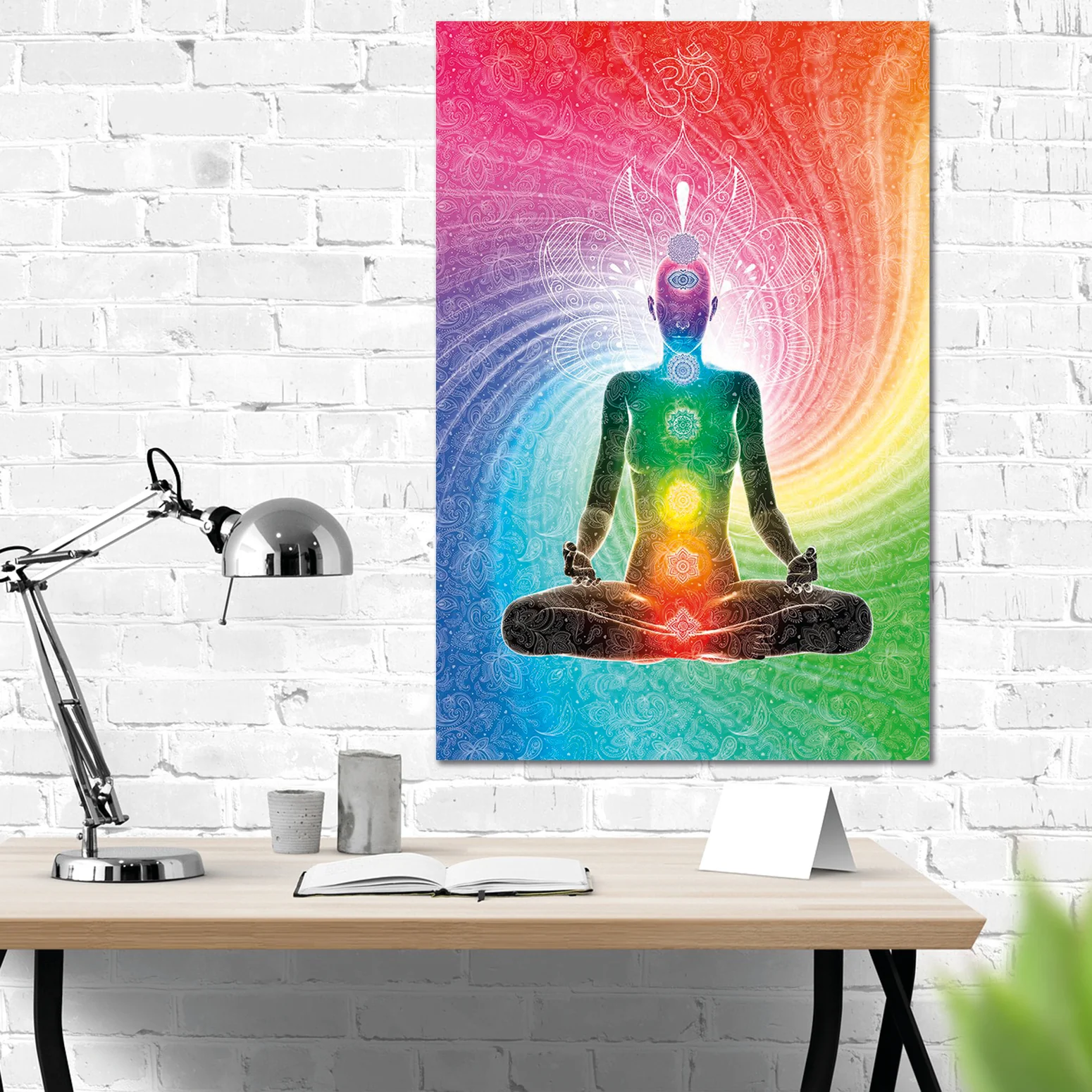 The Seven Chakras Poster Meditation - Image 3