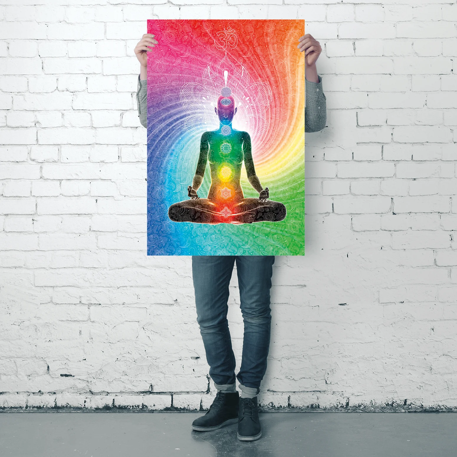 The Seven Chakras Poster Meditation - Image 4
