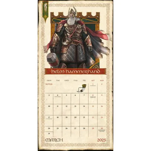 The War of the Rohirrim Kalender 2025 - Image 3