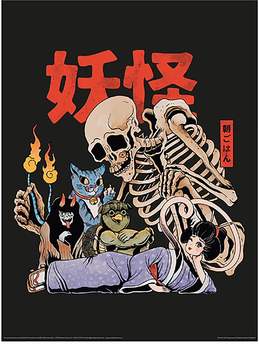 The Yokai Club Kunstdruck ppmid, Threadless Design