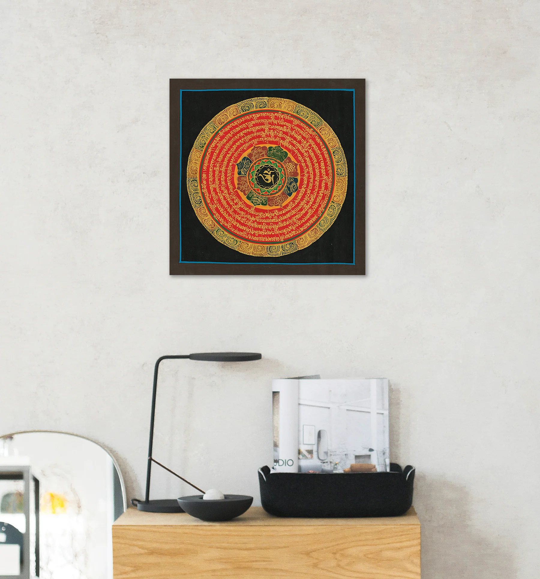 Tibetisches Mandala Kunstdruck - Image 2