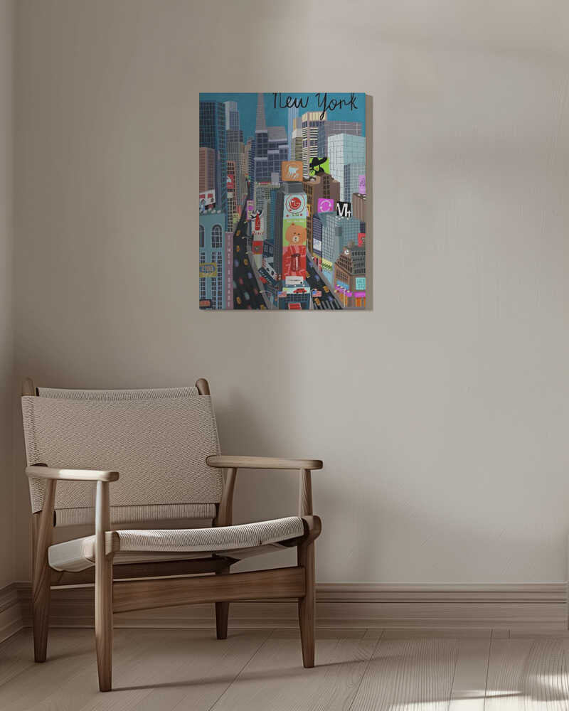 Times Square, New York Illustration by Artist Carla Daly - Image 6