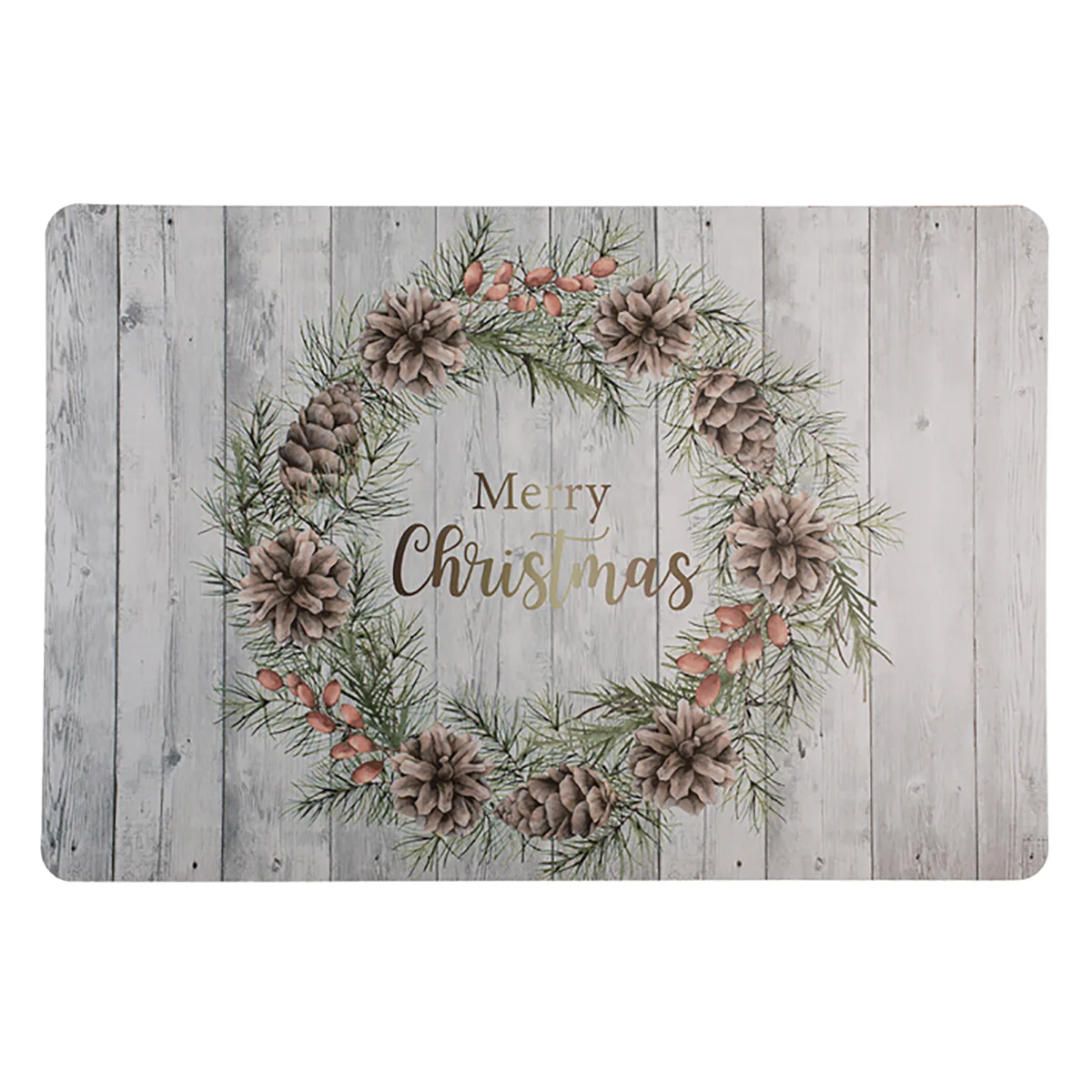 Tischsets Merry Christmas Cottage Weihnachten, 4er Set - Image 7