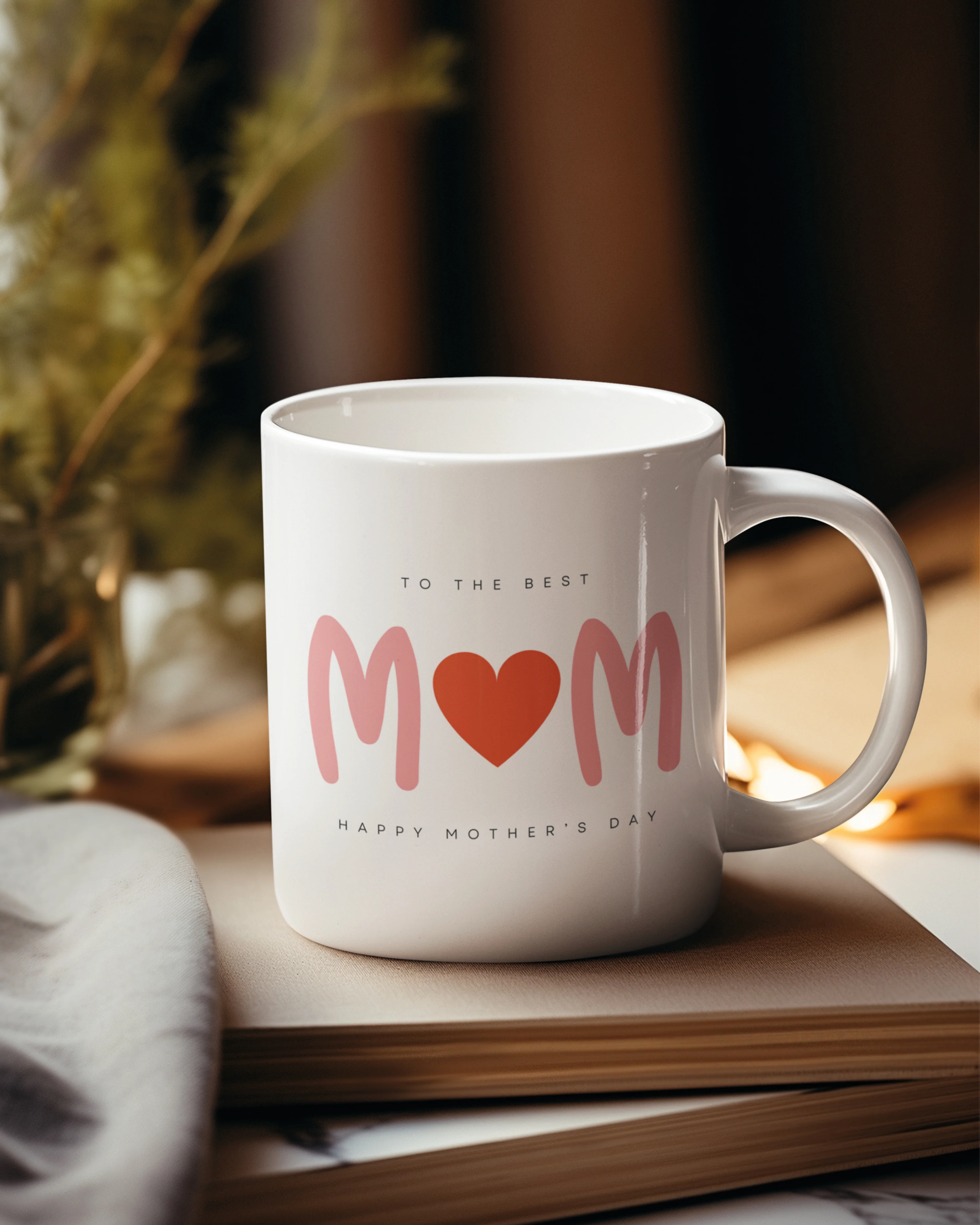 To the best Mom - Happy Mothers Day Tasse - Geschenk Tasse zum Muttertag 330 ml - Image 2