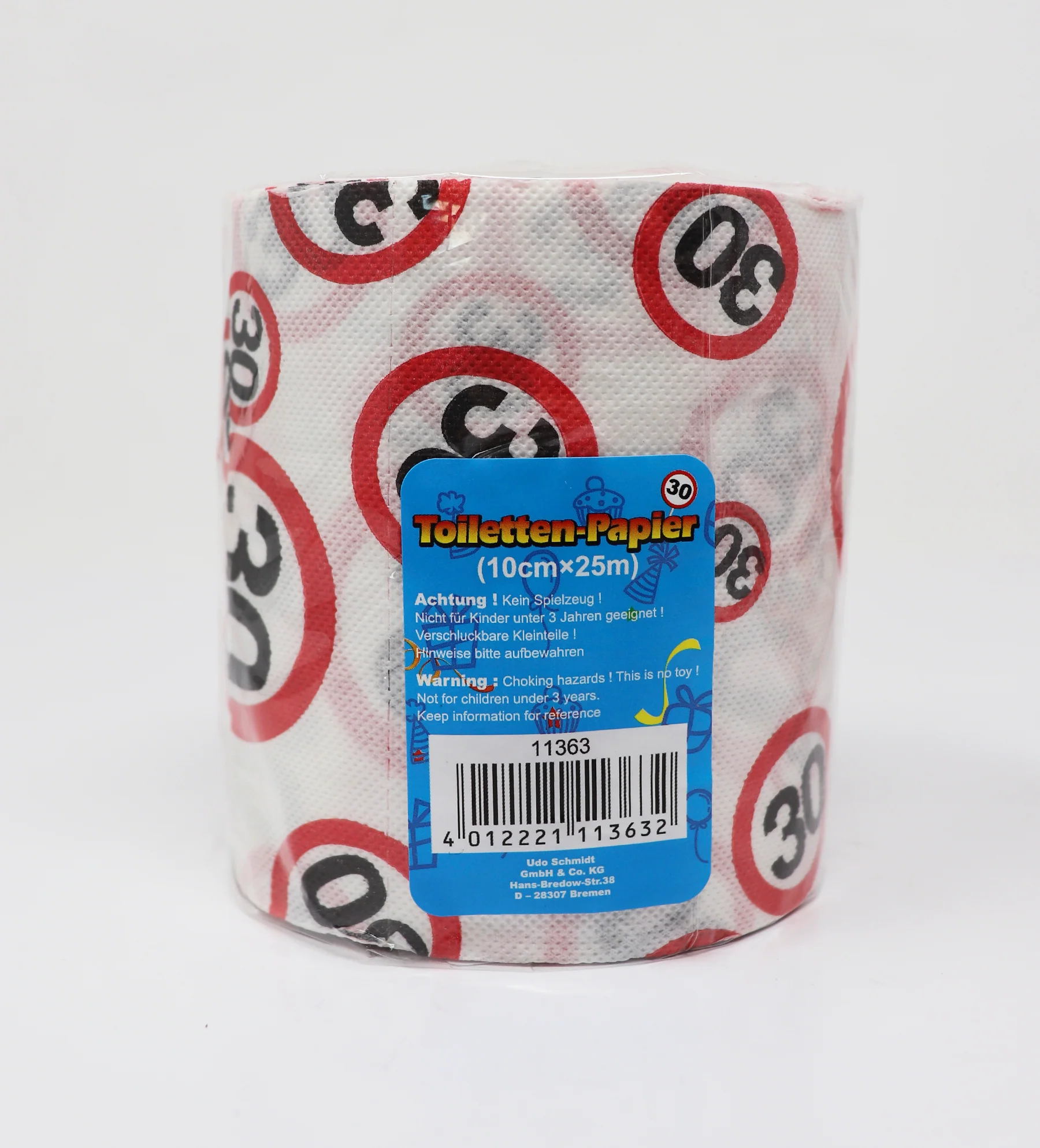 Toilettenpapier 30 Geburtstagstoilettenpapier - Image 6