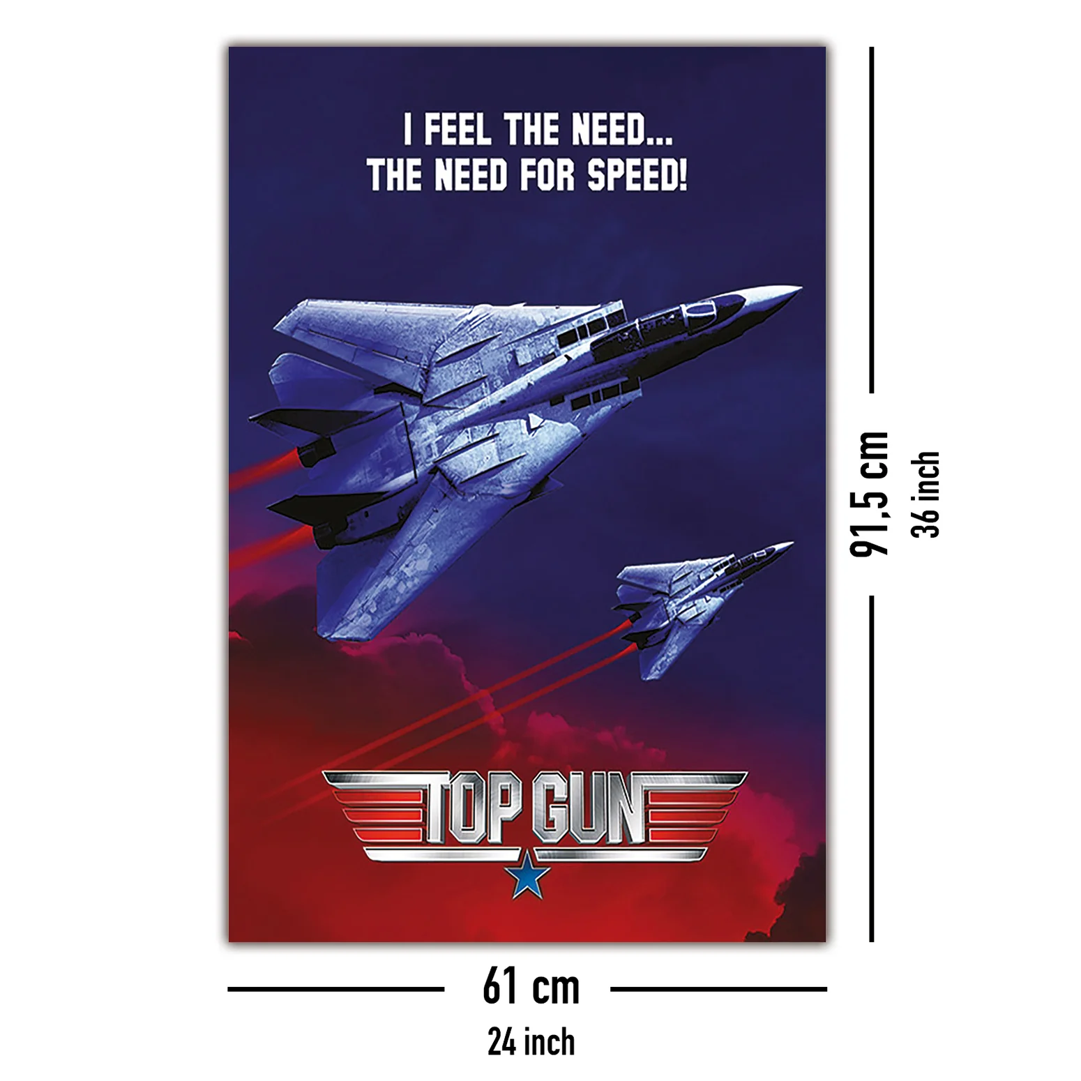Top Gun Poster I Feel The Need - Image 5