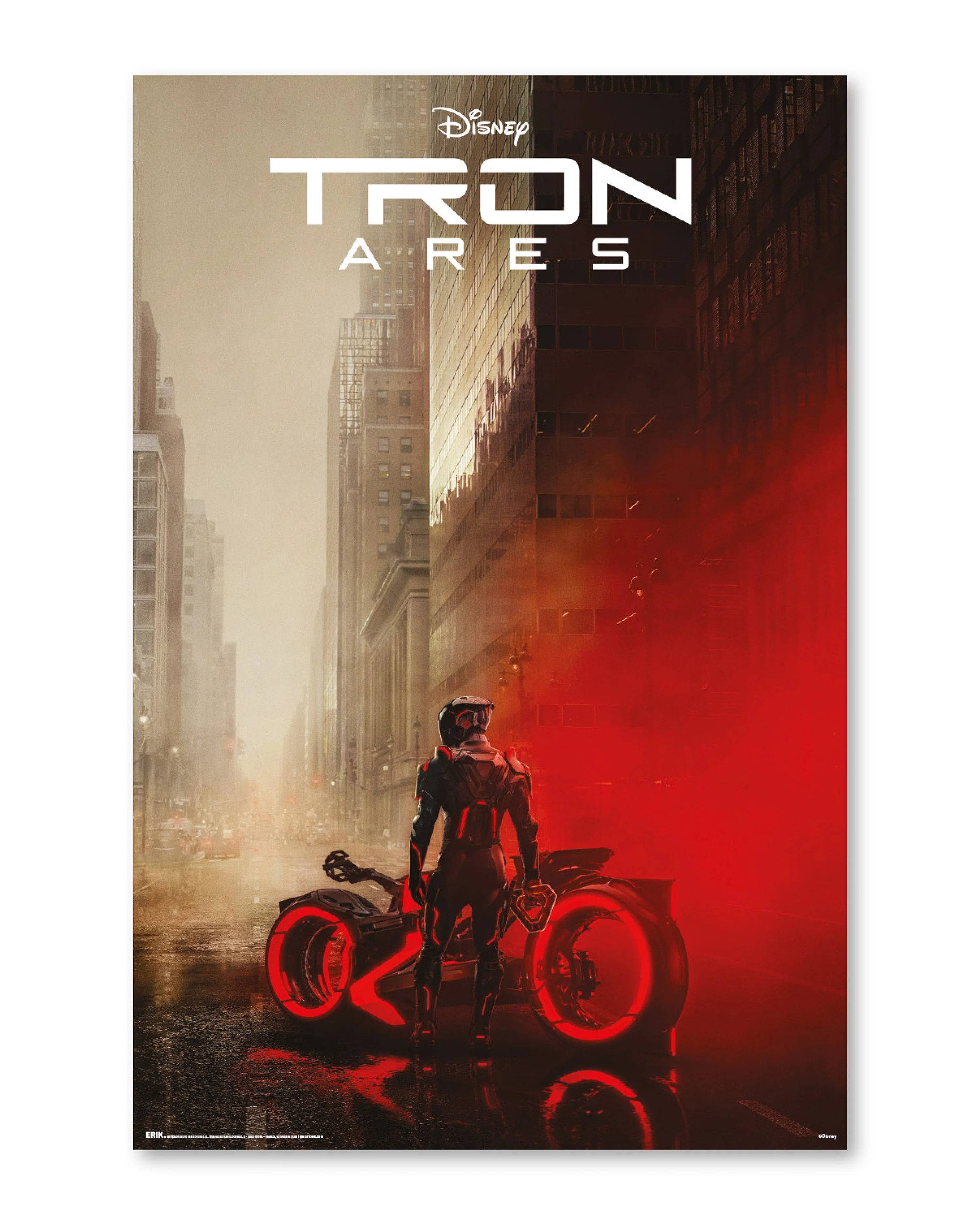 Tron: Ares Poster Disney
