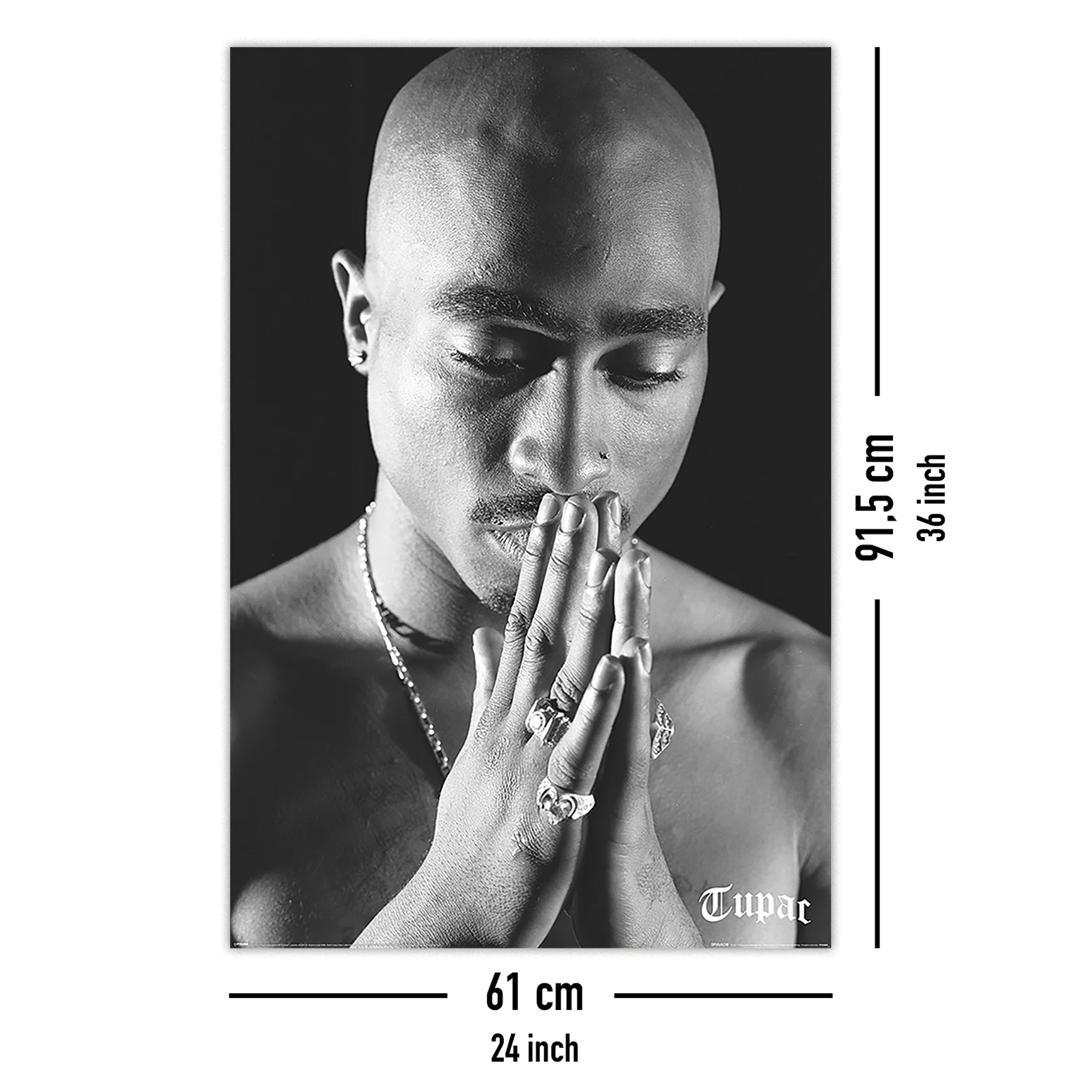 Tupac Poster Pray - Image 5