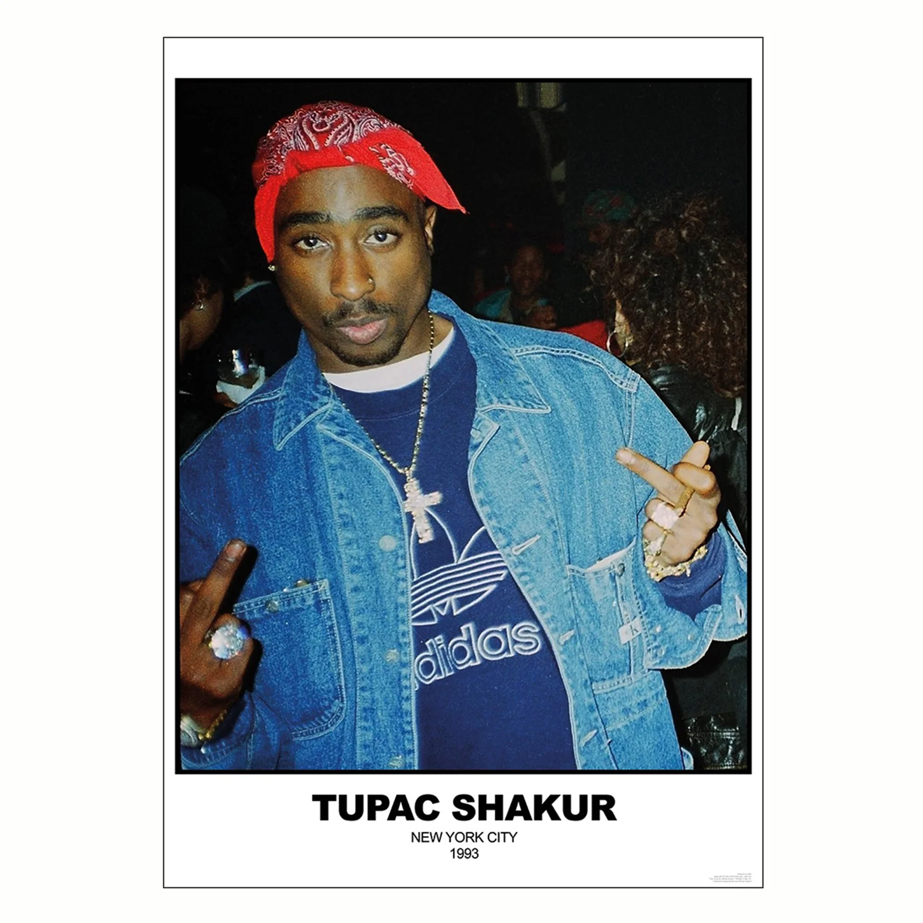 Tupac Shakur Poster New York City 1993