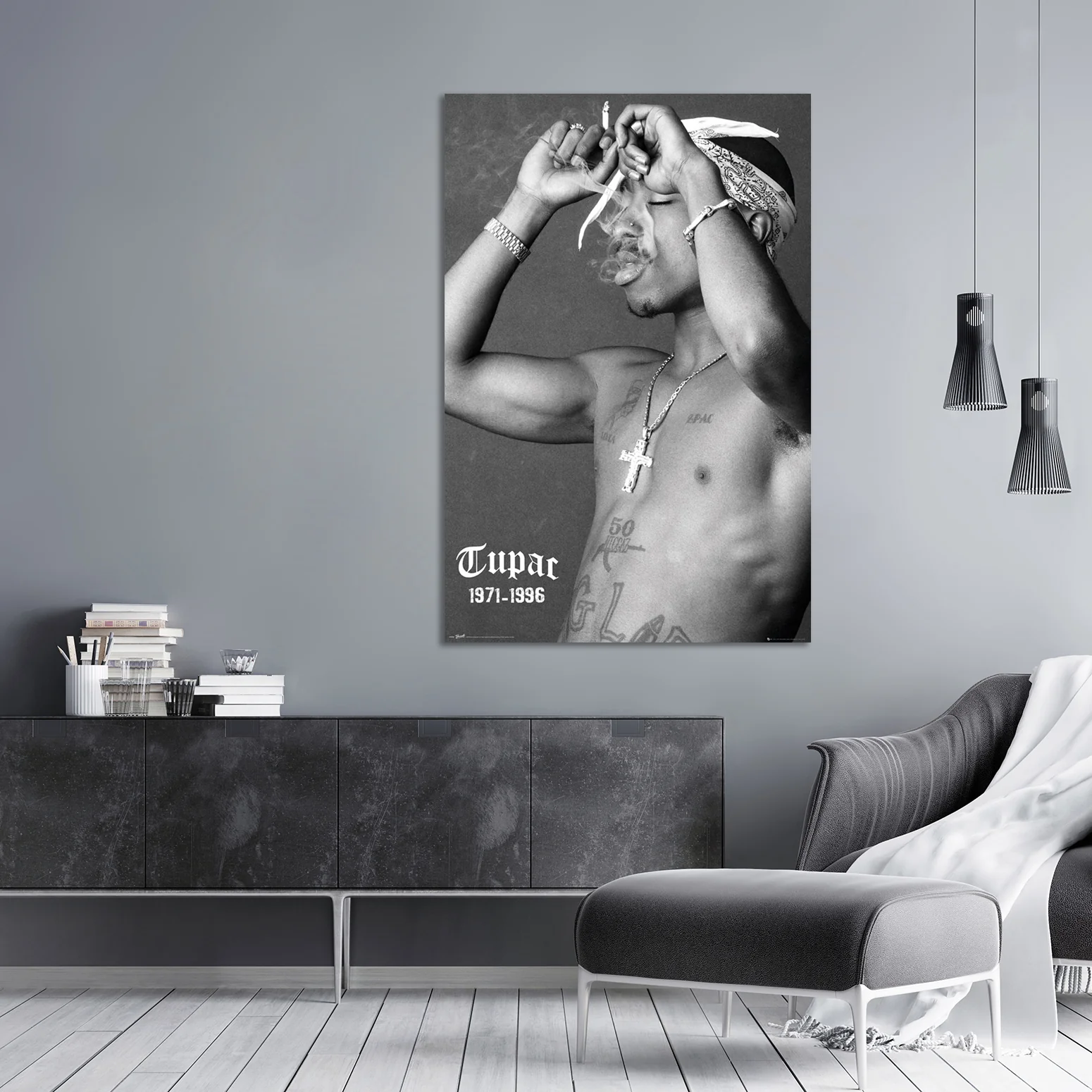 Tupac Shakur Poster Smoke - Image 3