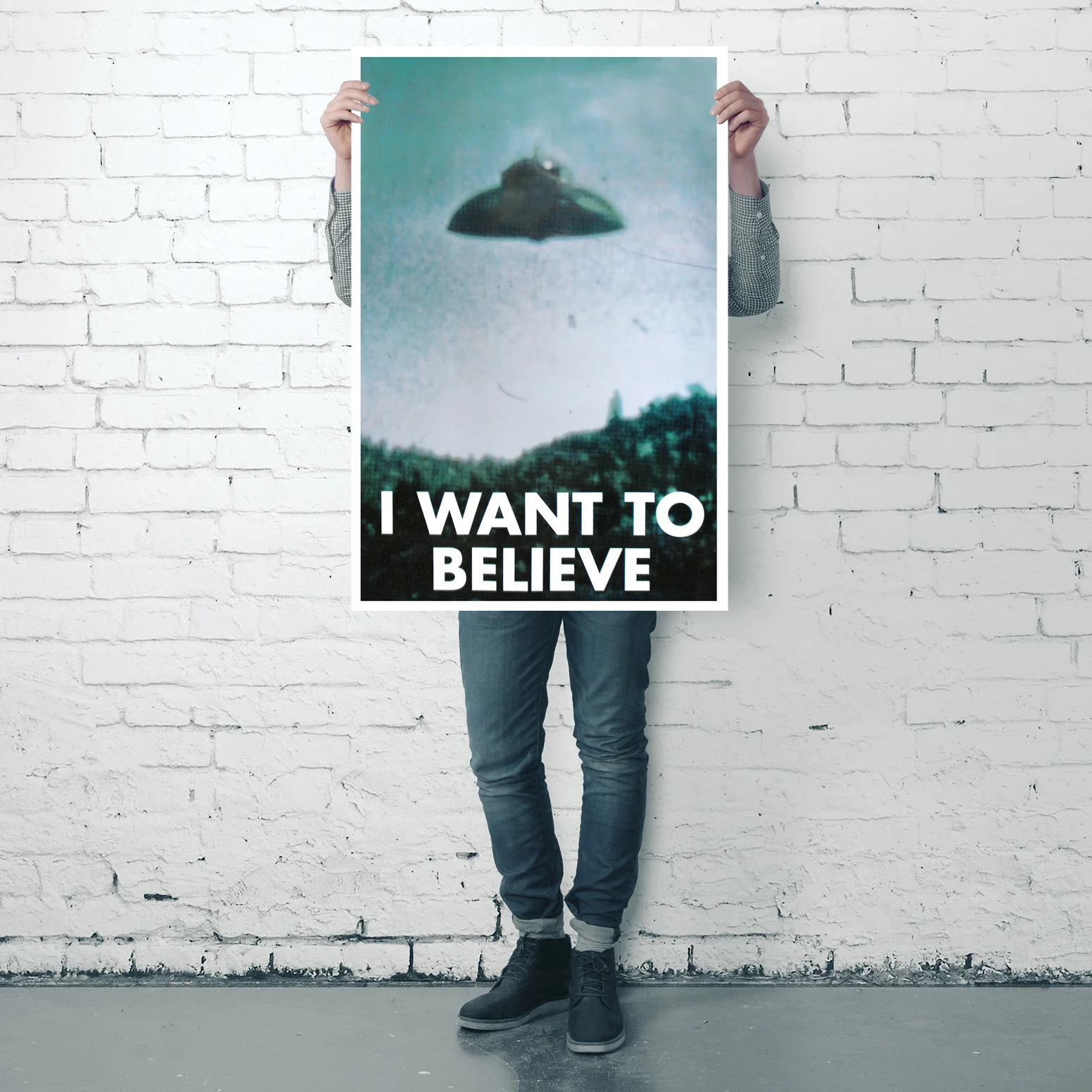 UFO Poster I Want To Believe - Image 9