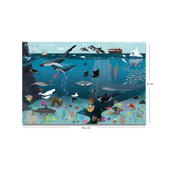 Unterwasserwelt für Kinder 170 gr. matt Papier - Image 2