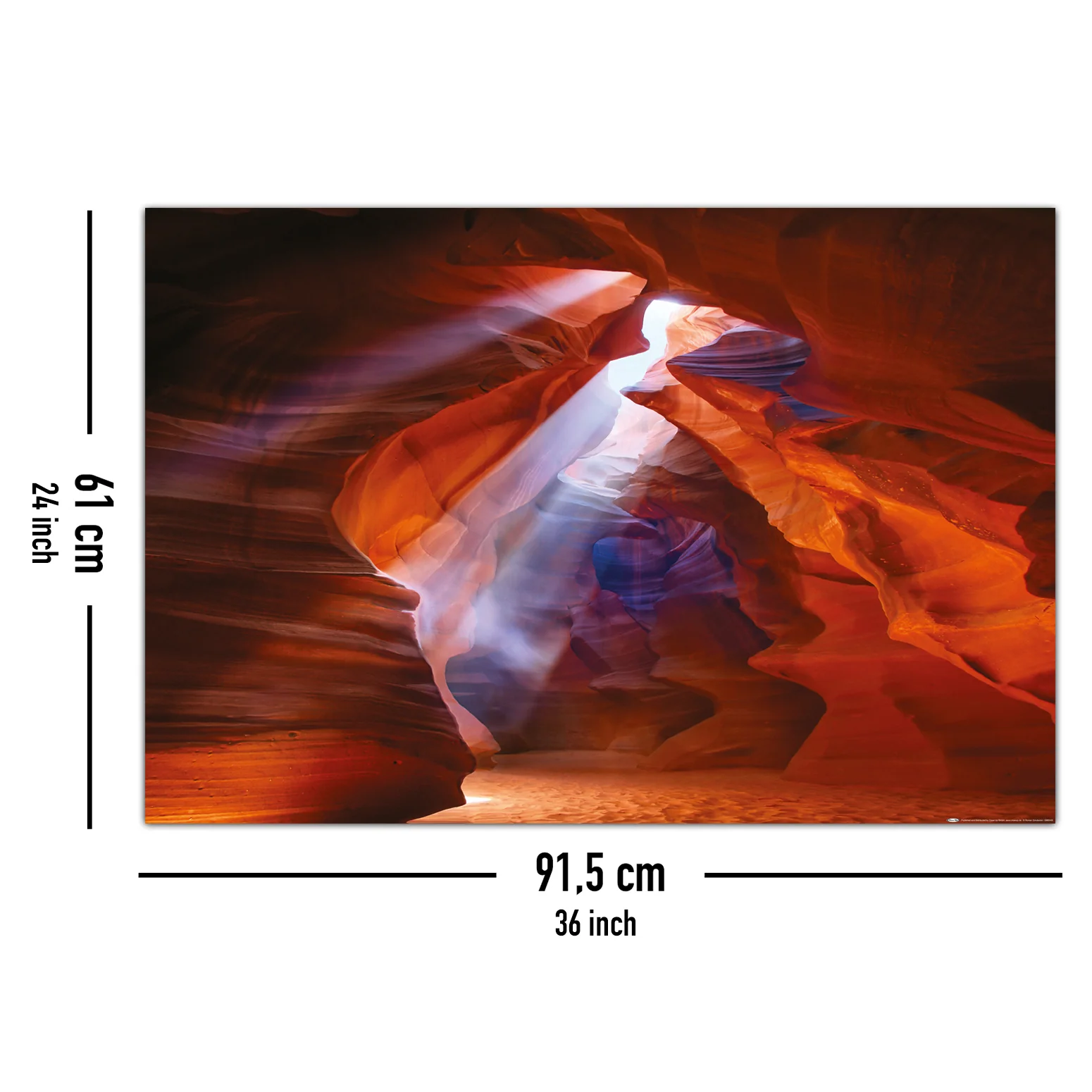 Upper Antelope Canyon Poster Roman Golubenko - Image 5
